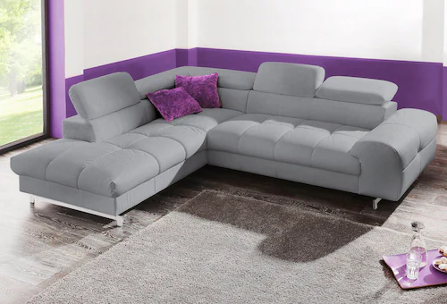COTTA Polstergarnitur "Chef L-Form", (Set), Set bestehend aus: Ecksofa mit günstig online kaufen
