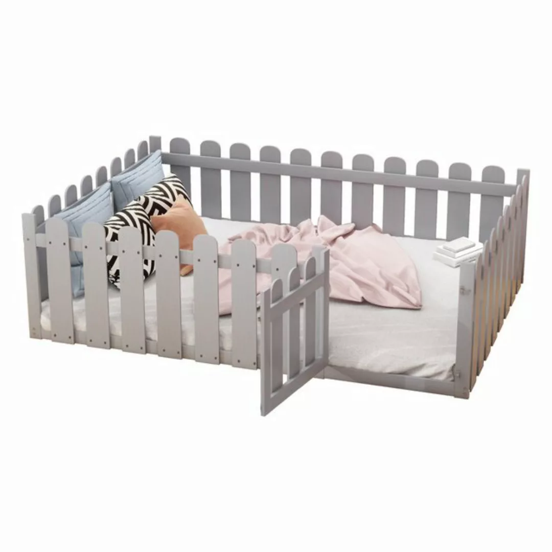 OKWISH Kinderbett Doppelbett Funktionsbett Jugendbett Holzbett Gästebett Ei günstig online kaufen