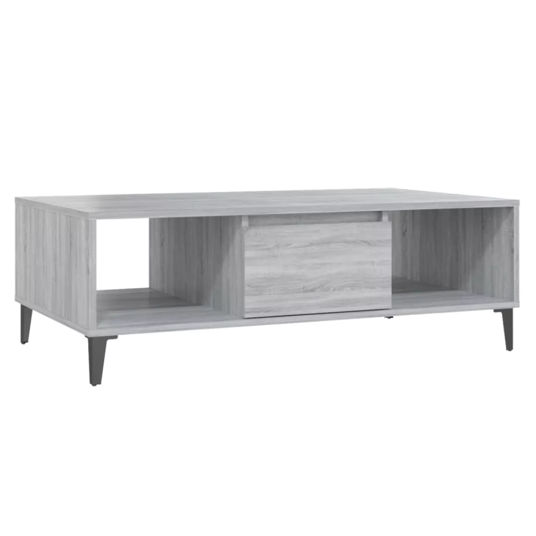 Vidaxl Couchtisch Grau Sonoma 103,5x60x35 Cm Spanplatte günstig online kaufen