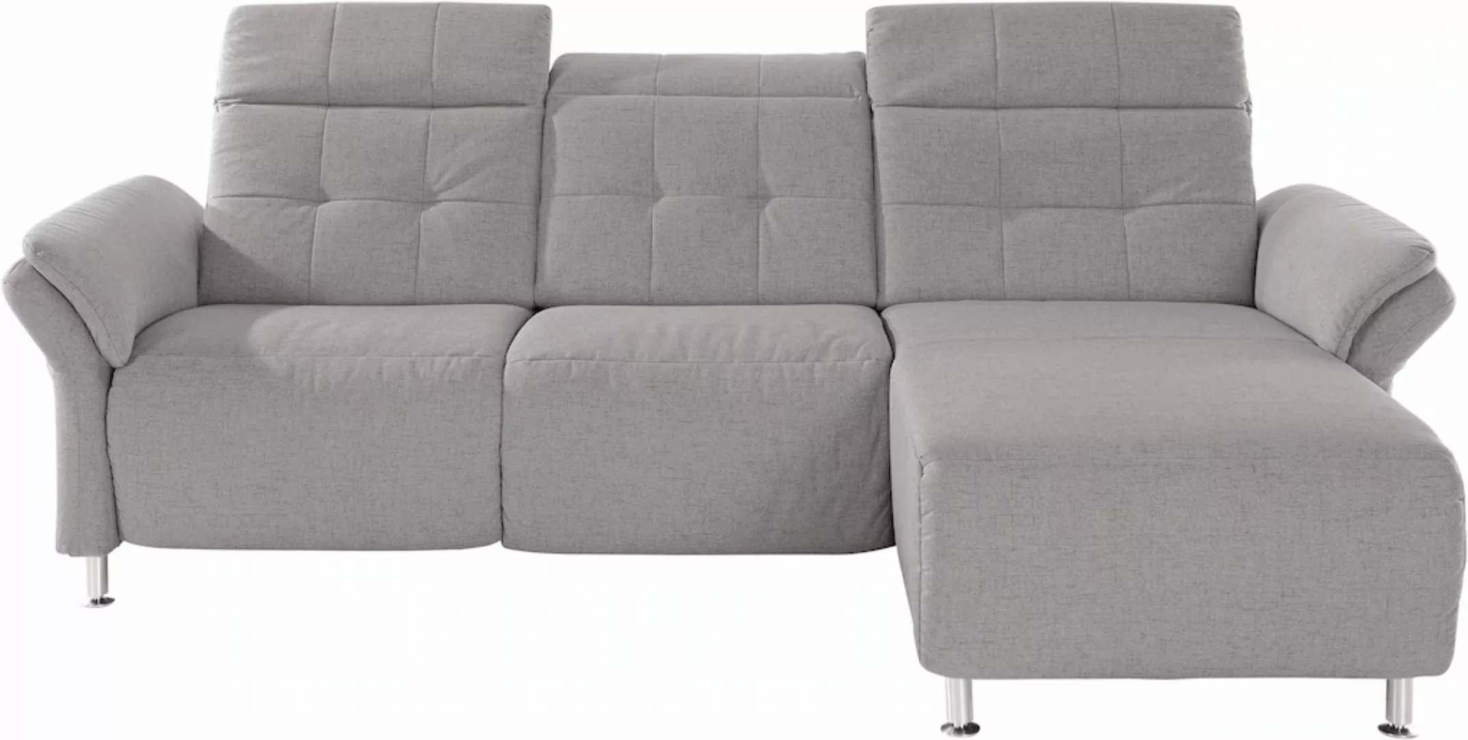 Places of Style Ecksofa Manhattan, 2 Sitze mit elektrischer Relaxfunktion, günstig online kaufen