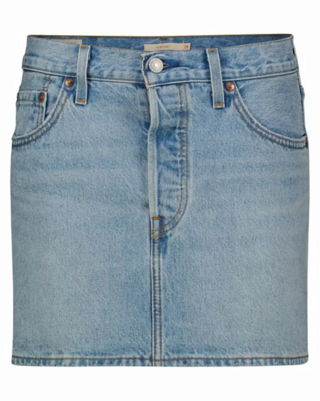 Levi's® Jeansrock ICON SKIRT mit Used-Effekten und ausgefransten Kanten günstig online kaufen