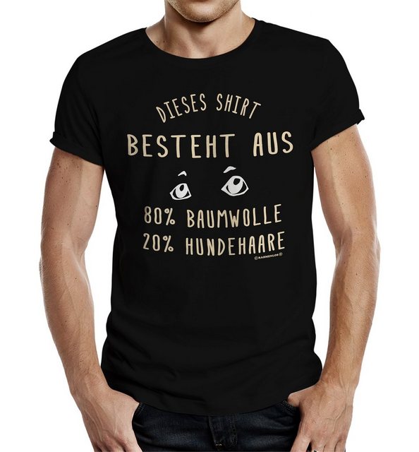 RAHMENLOS® T-Shirt für Hundemenschen: besteht zu 20 % aus Hundehaaren günstig online kaufen