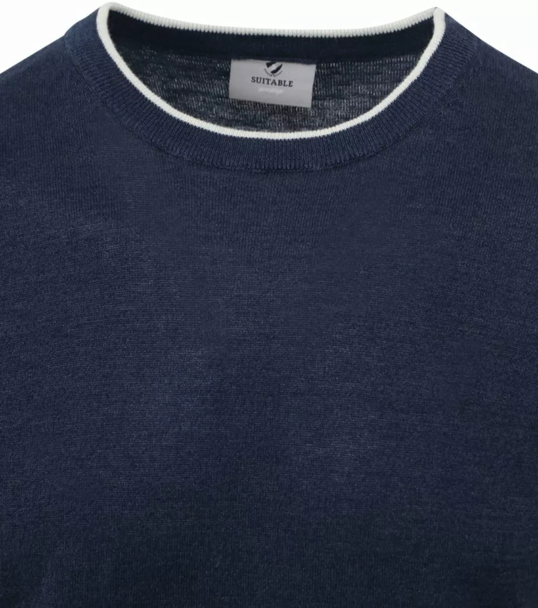 Suitable  Pullover O-Ausschnitt Johan Navy - Größe M günstig online kaufen