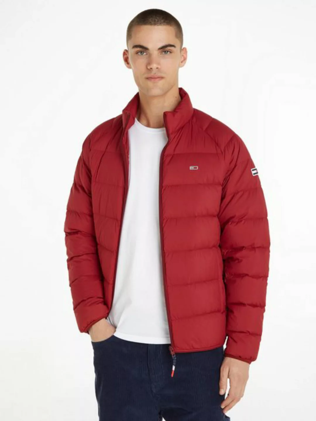 Tommy Jeans Daunenjacke TJM LIGHT DOWN JACKET mit Logostickerei günstig online kaufen