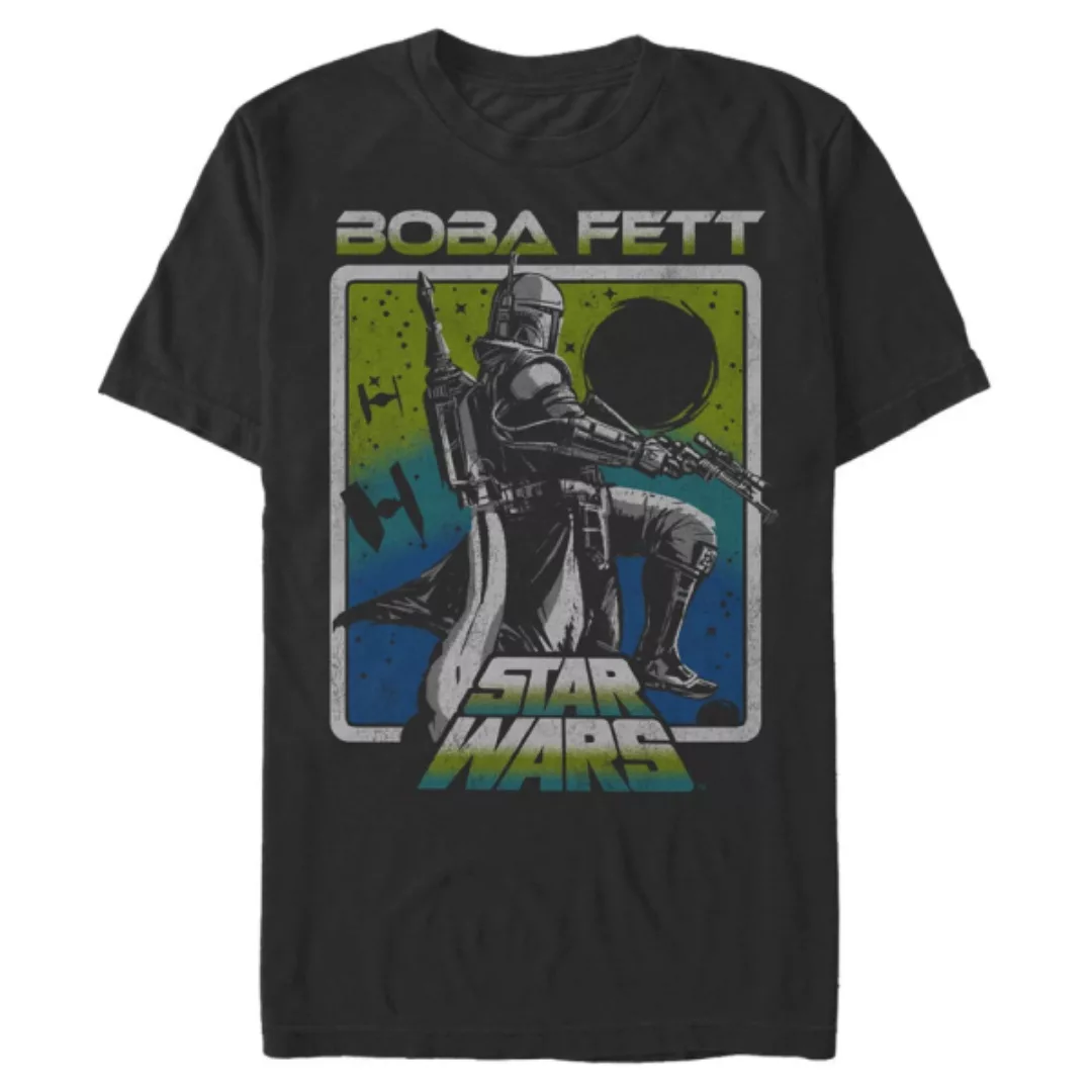 Star Wars - Book of Boba Fett - Boba Fett Fett Sunset - Männer T-Shirt günstig online kaufen