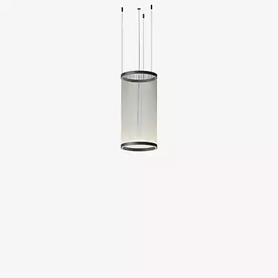 Vibia Array Pendelleuchte LED zylindrisch, beige - 73 cm - Casambi günstig online kaufen