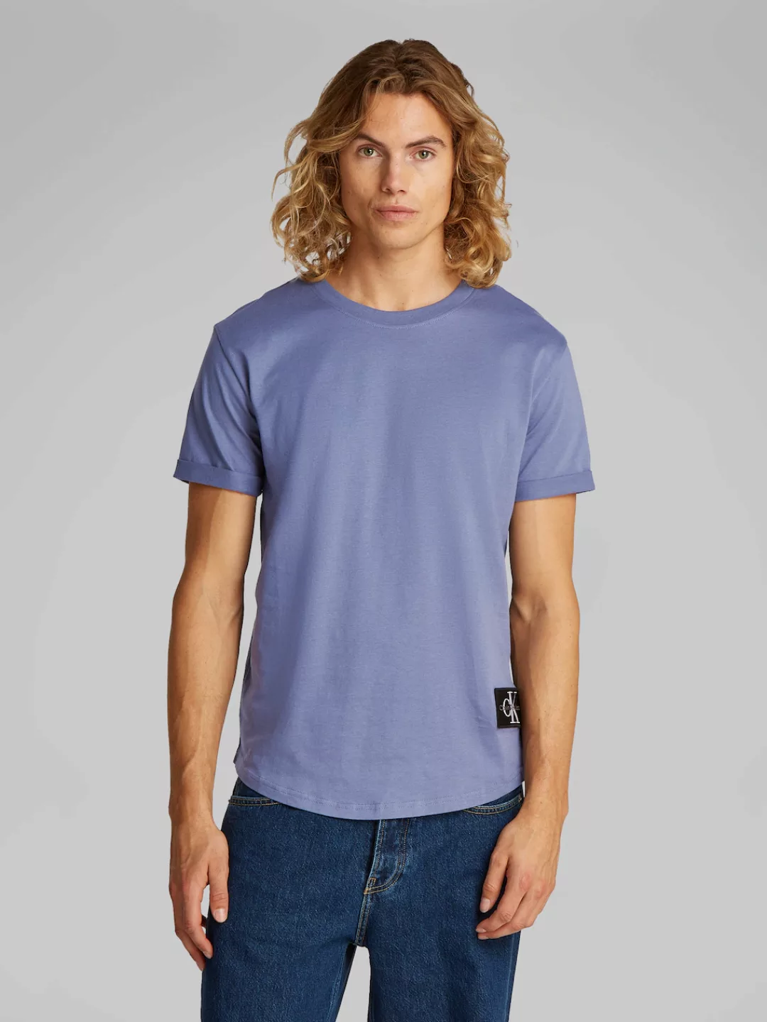 Calvin Klein Jeans T-Shirt "BADGE TURN UP SLEEVE", mit Logopatch günstig online kaufen