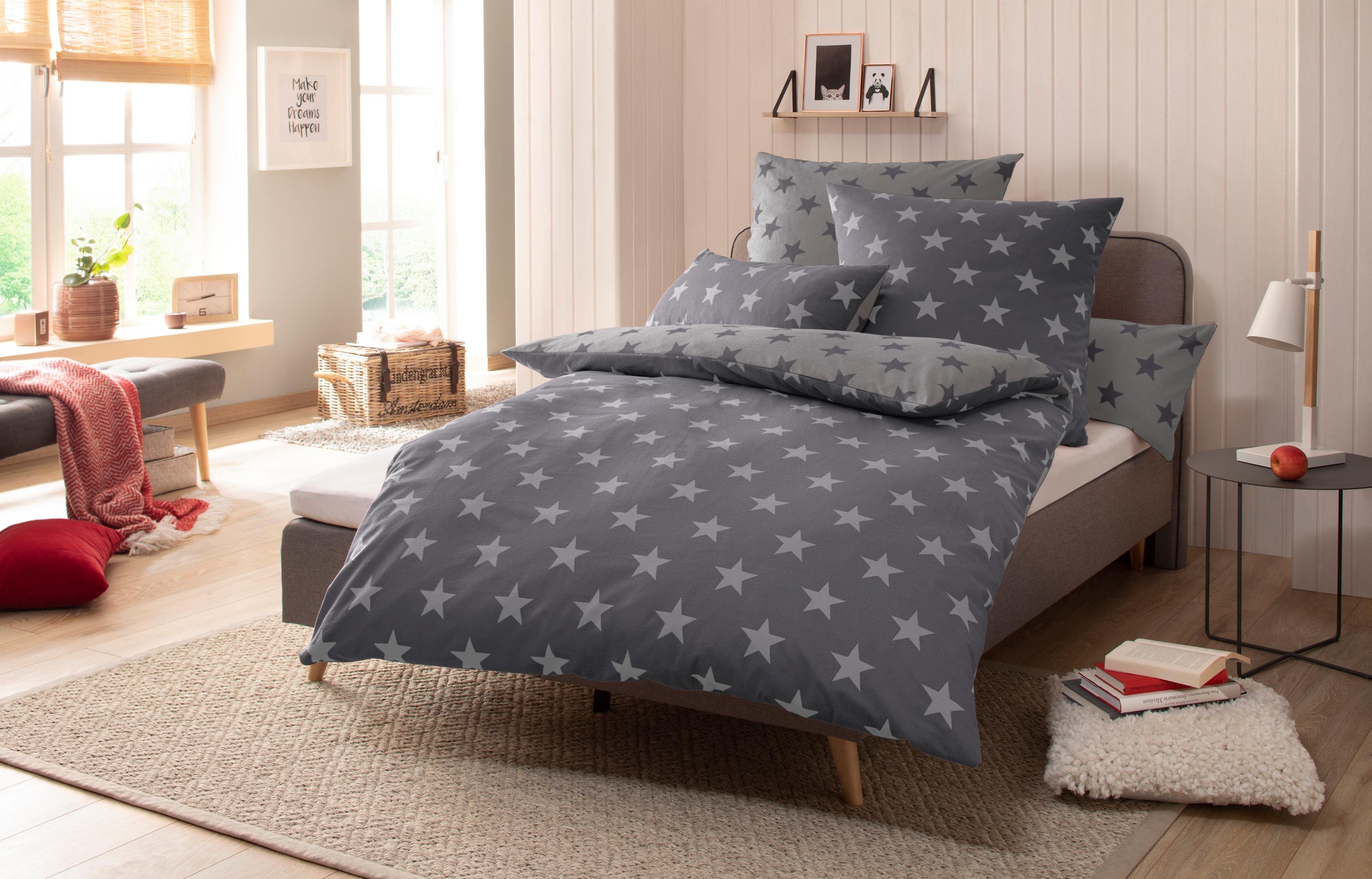 my home Wendebettwäsche STELLA, Polycotton recycelt, günstig online kaufen