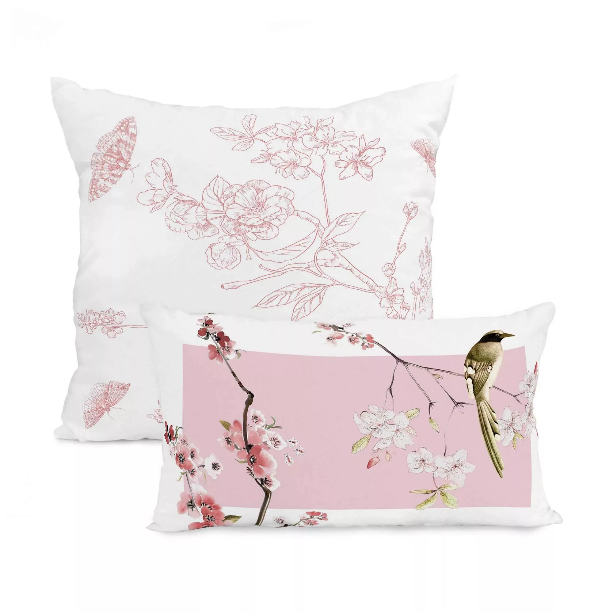 Happy Friday | 2er-Set Kissenbezüge Chinoiserie Flowers günstig online kaufen