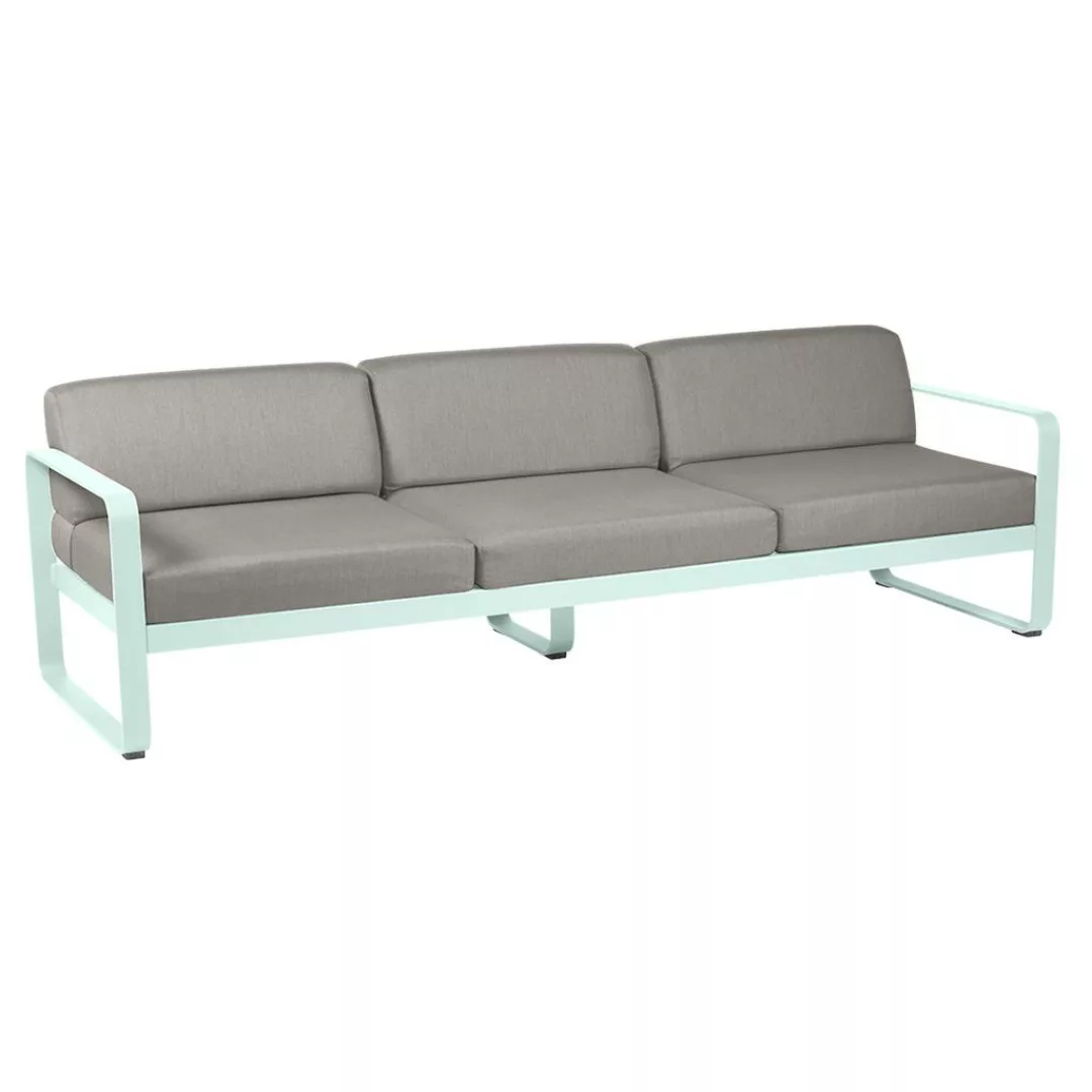 Bellevie 3-Sitzer Lounge-Sofa A7 Gletscherminze B8 Taupegrau günstig online kaufen