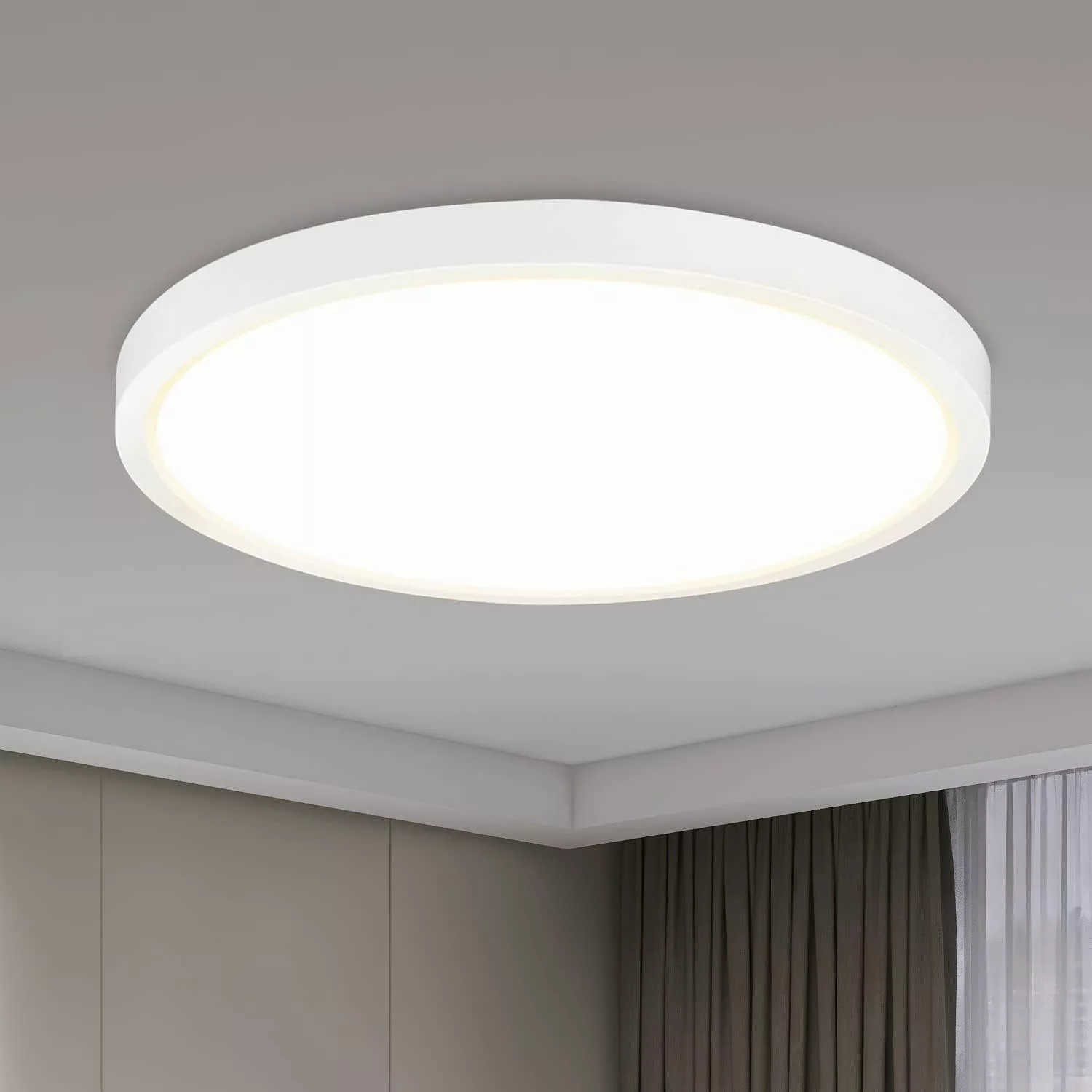 Nettlife LED Deckenleuchte Flaches Badlampe IP44 günstig online kaufen