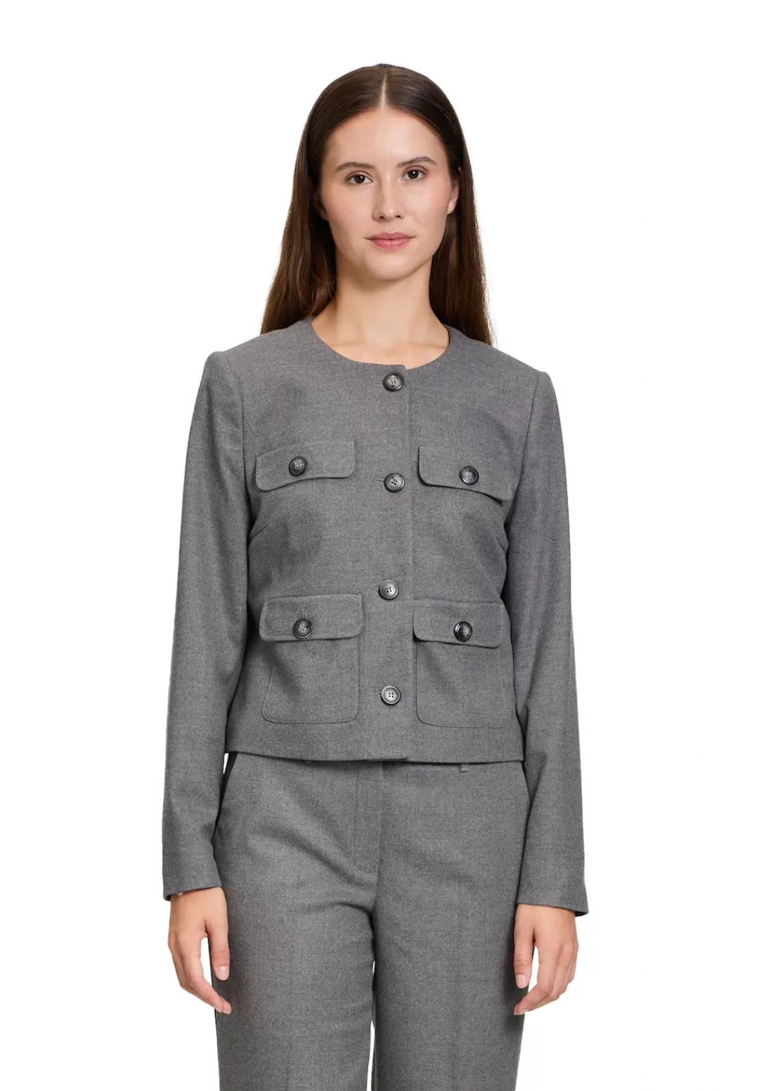 Betty Barclay Jackenblazer Betty Barclay Blazer-Jacke langarm Material günstig online kaufen