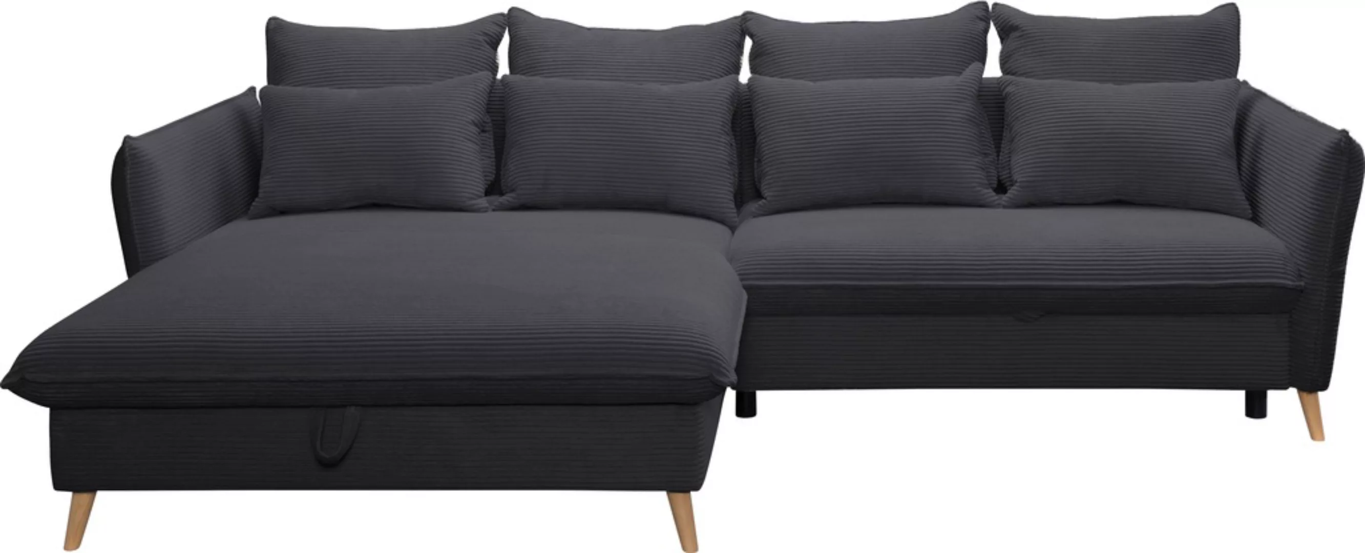 exxpo - sofa fashion Ecksofa WALPY, elegant und modern, hoher Sitzkomfort, günstig online kaufen