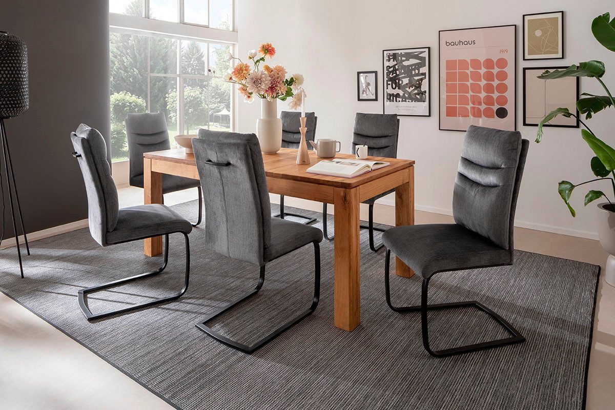 MCA furniture Esstisch "ETNA 4-Fuß Tisch", (Einzelstück), Massivholz,durchg günstig online kaufen