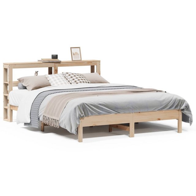 vidaXL Bett, Massivholzbett ohne Matratze 140x190 cm Kiefernholz günstig online kaufen