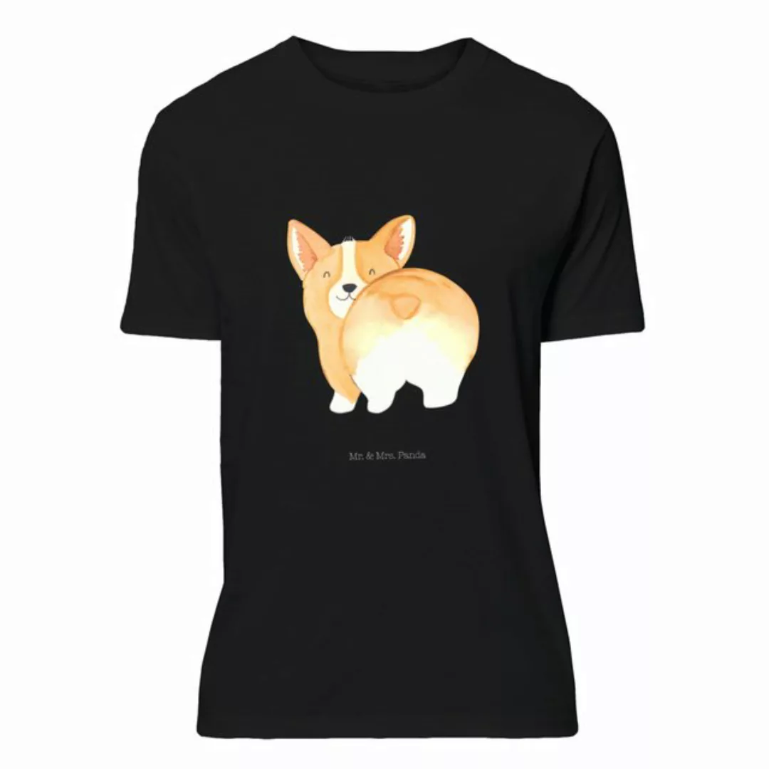 Mr. & Mrs. Panda T-Shirt Corgie Po - Schwarz - Geschenk, Vierbeiner, Frauen günstig online kaufen