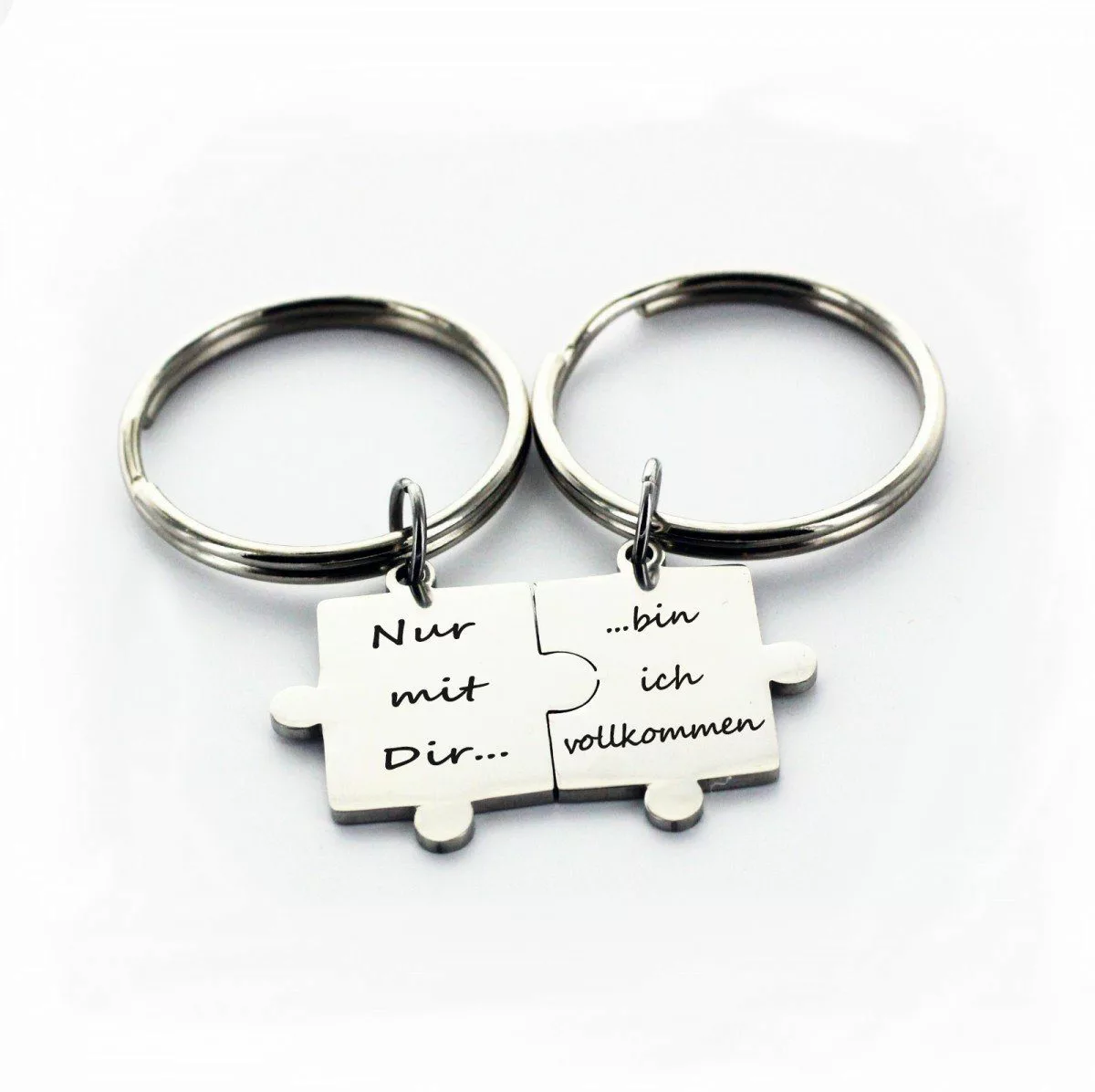 Lieblingsmensch Schlüsselanhänger Partner Set Puzzleteile - günstig online kaufen