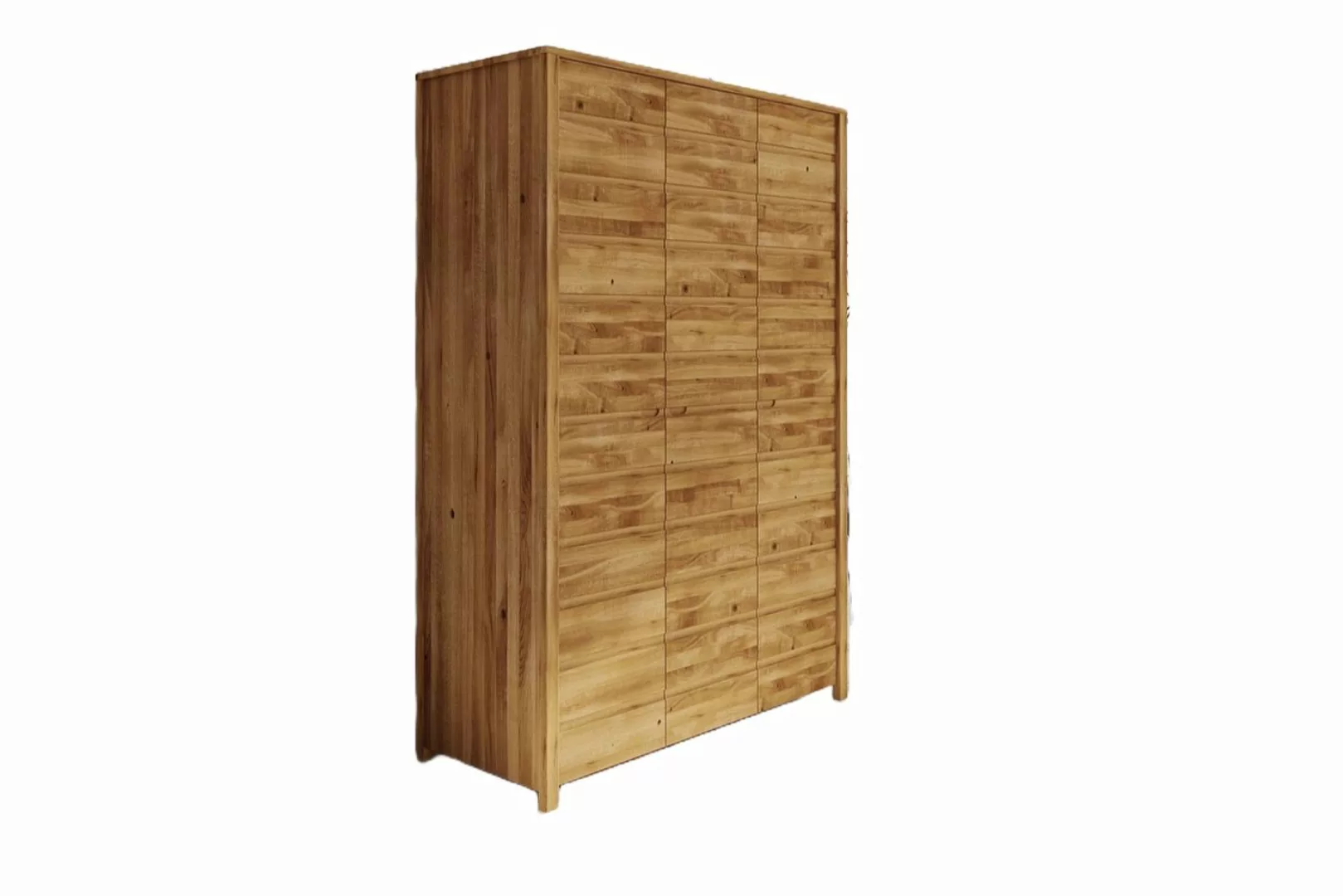 Natur24 Kleiderschrank Kleiderschrank Tinci Wildeiche 145x60x212 mit 3 Türe günstig online kaufen