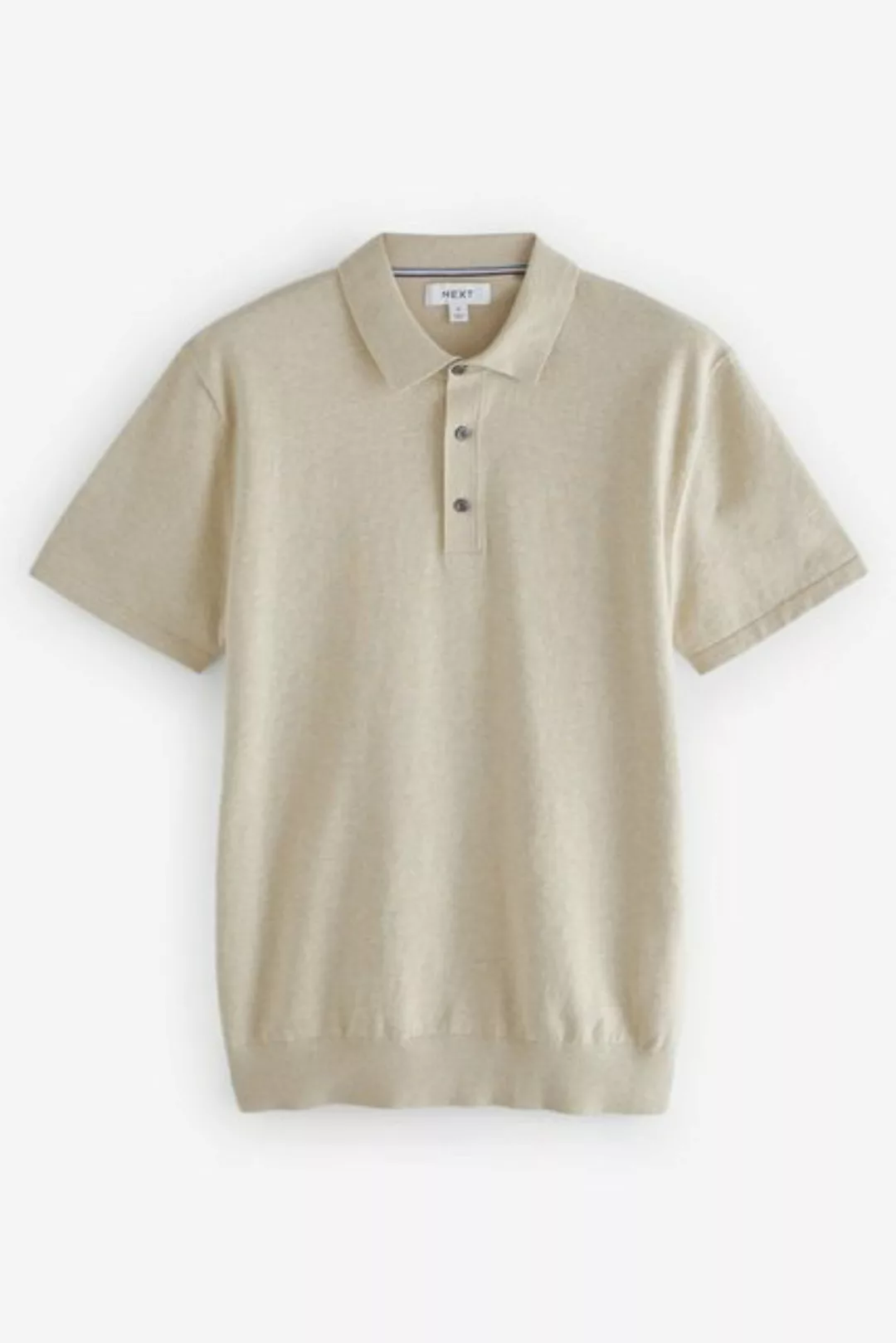 Next Polokragenpullover Slim Fit Poloshirt aus Strick (1-tlg) günstig online kaufen