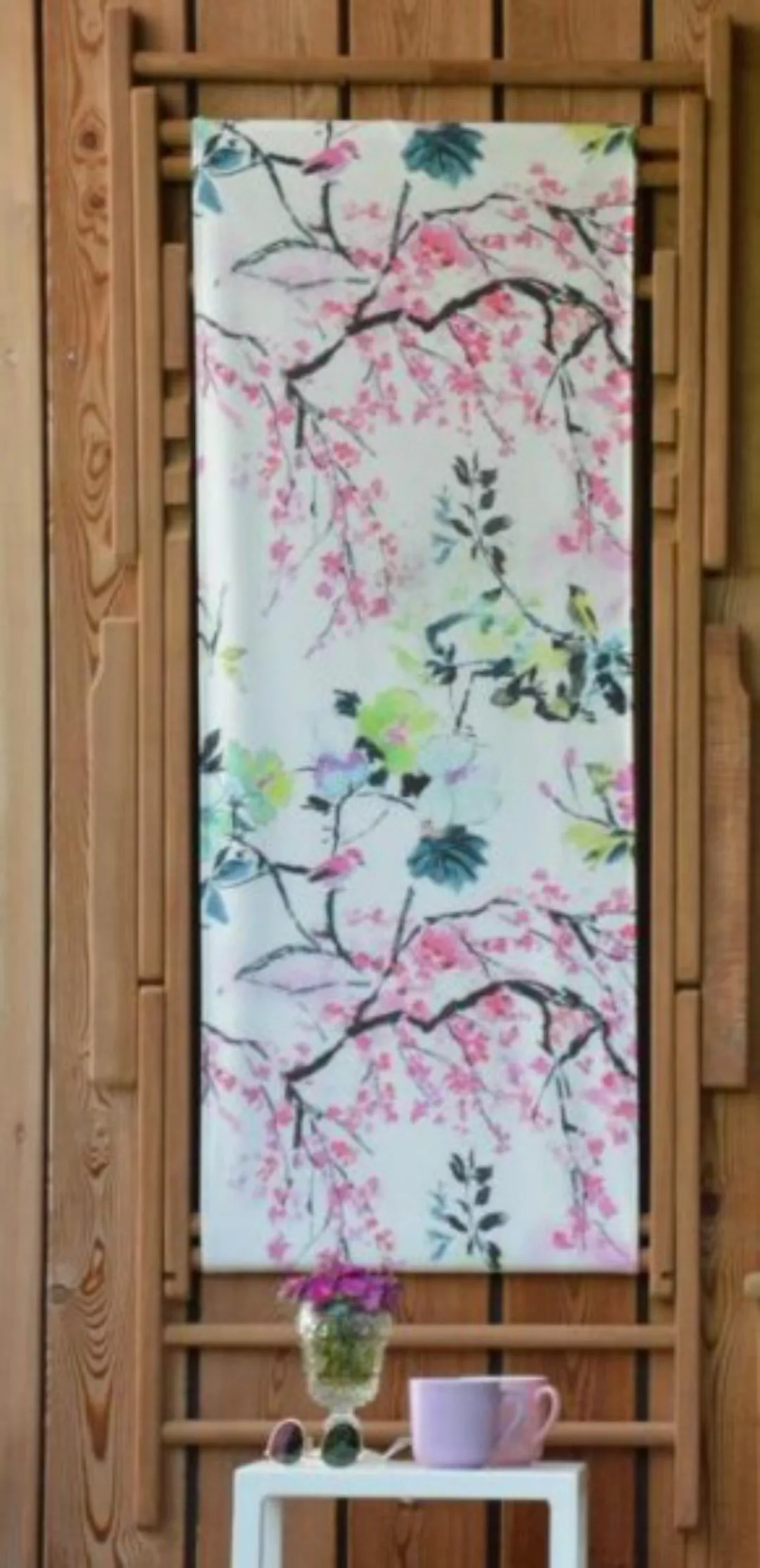 Liegestuhl Chinoiserie Flower, ohne Fußteil günstig online kaufen