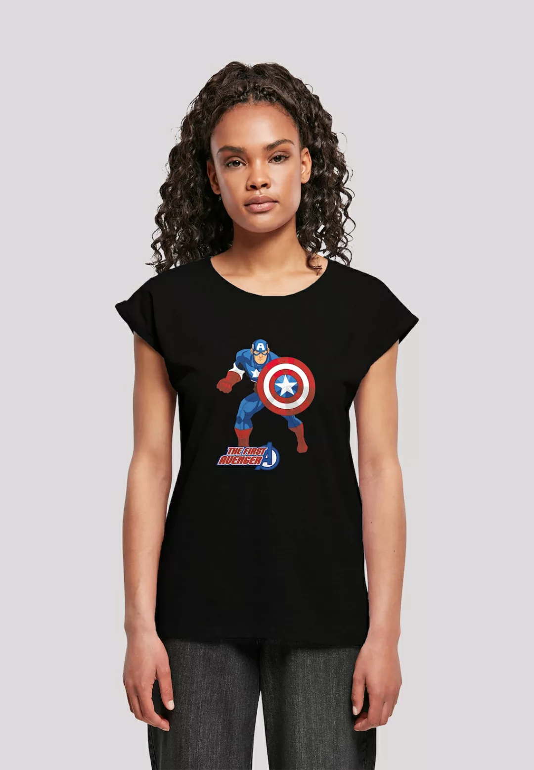 F4NT4STIC T-Shirt "Captain America The First Avenger", Print günstig online kaufen