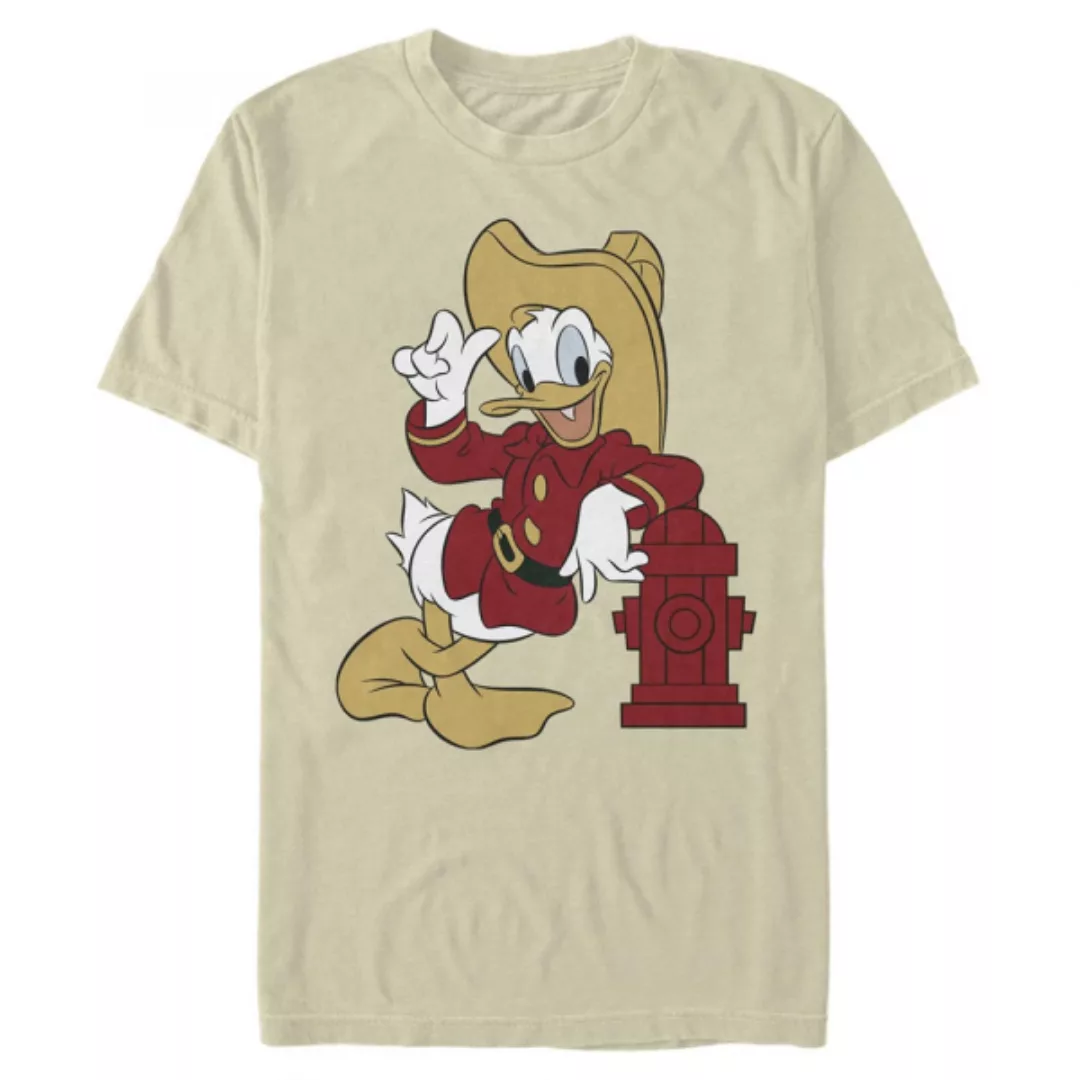 Disney - Micky Maus - Donald Duck Firefighting Donald - Männer T-Shirt günstig online kaufen