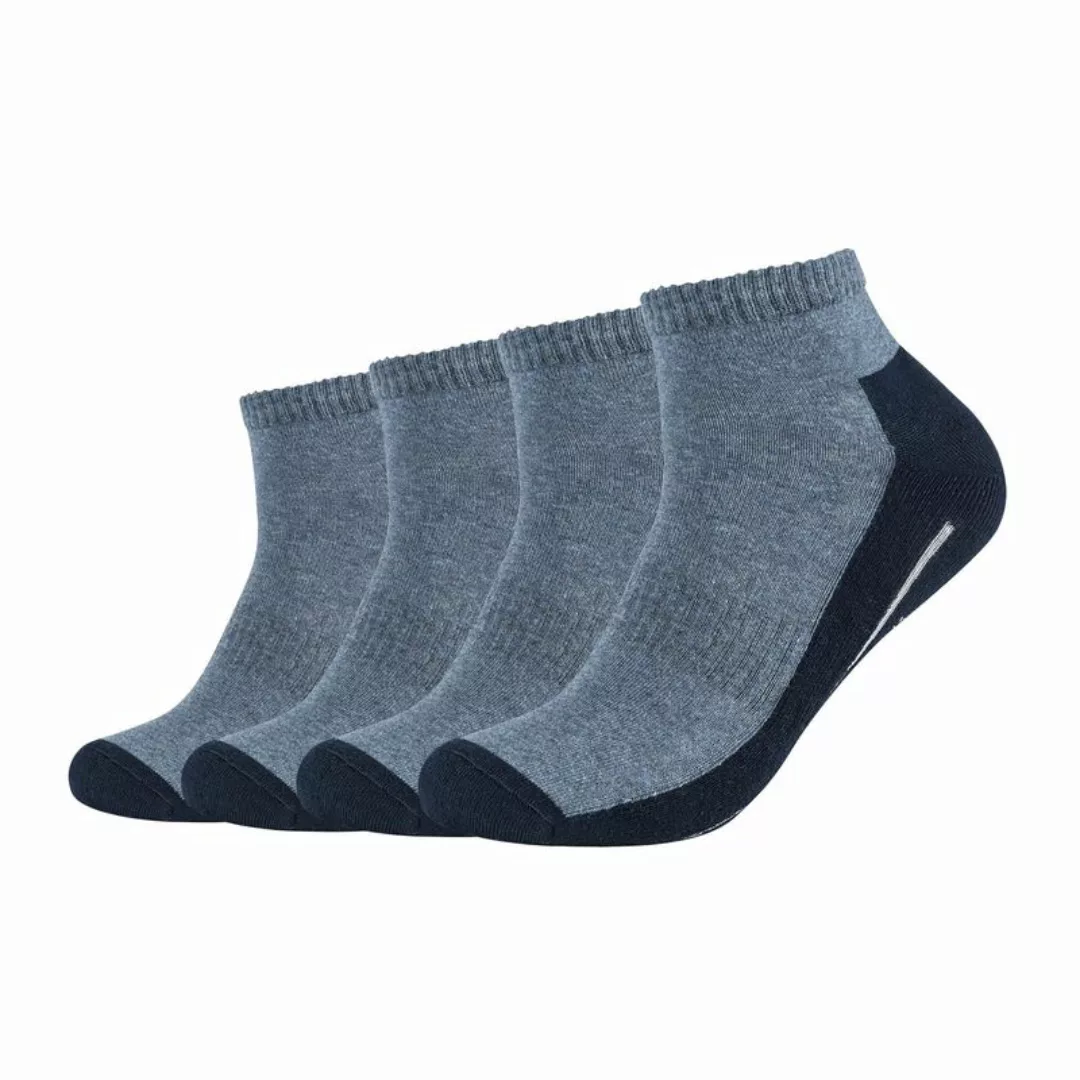 Camano Unisex Socken - Pro Tex Function Quarter, einfarbig, 4er Pack Blau 4 günstig online kaufen