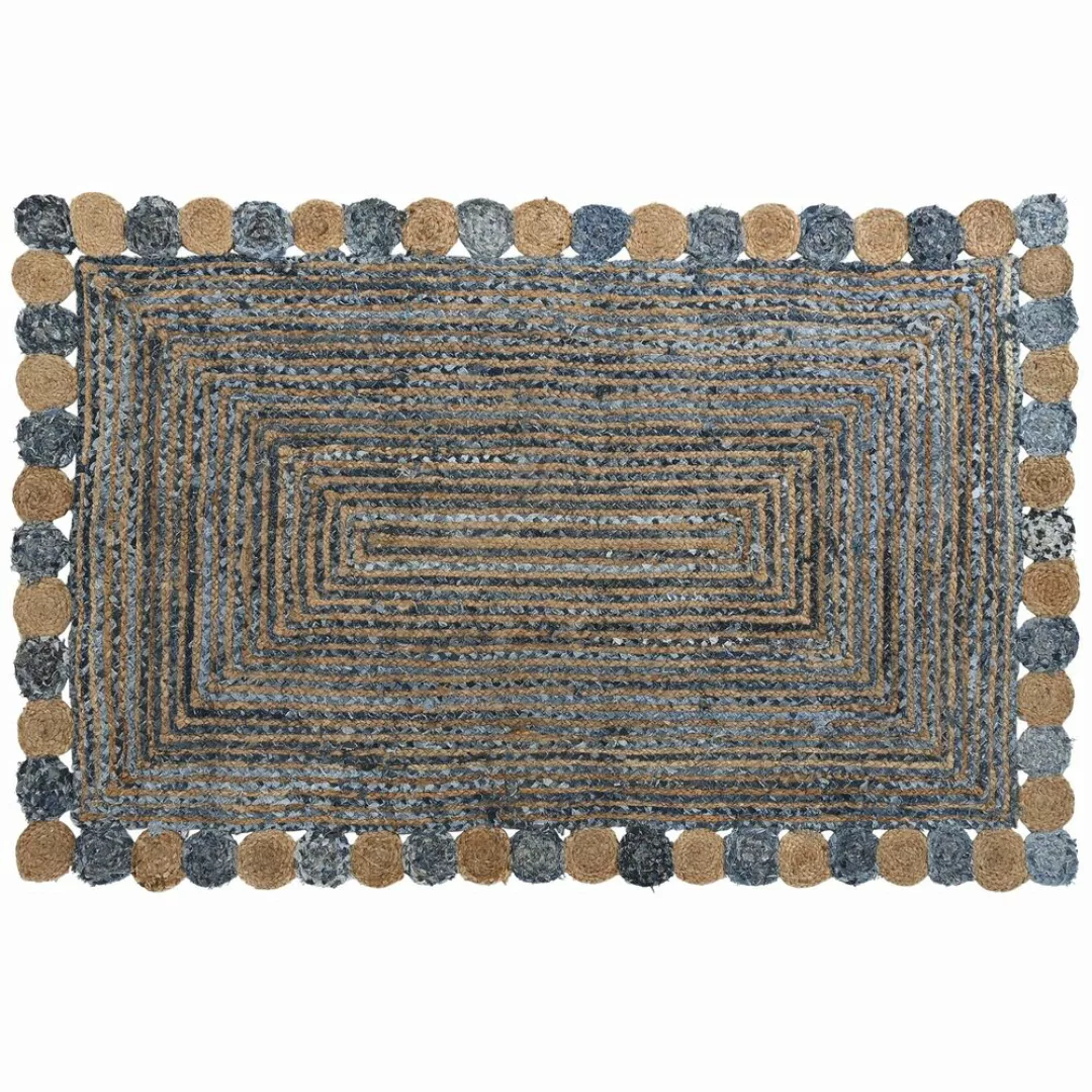 Teppich Dkd Home Decor Blau Bunt Indianer (200 X 290 X 1 Cm) günstig online kaufen