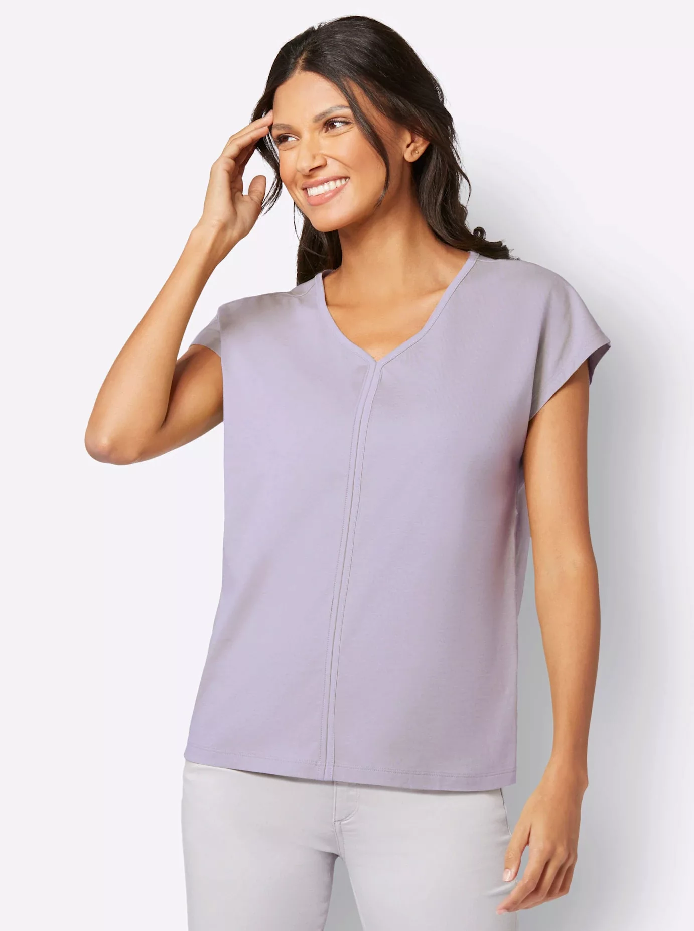 Classic Basics V-Shirt "Shirt", (1 tlg.) günstig online kaufen