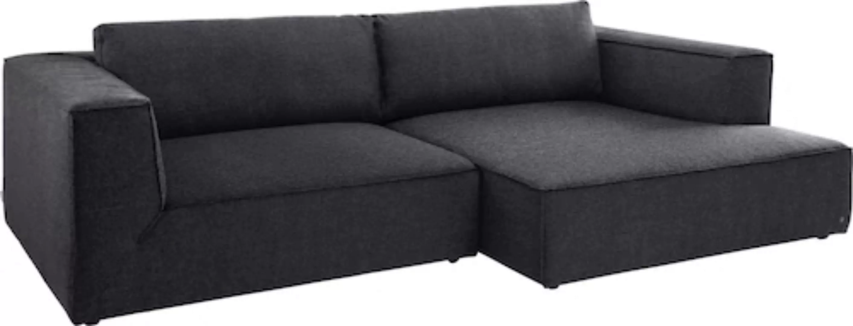 TOM TAILOR HOME Ecksofa »Big Cube Style«, (2 St.), mit cleanen Stegkissen, günstig online kaufen