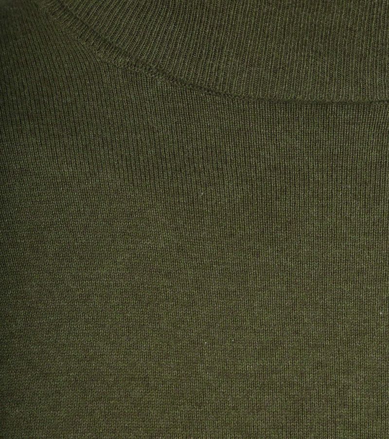 Steppin' Out Rollkragenpullover Cotton Cashmere Olivgrün - Größe S günstig online kaufen