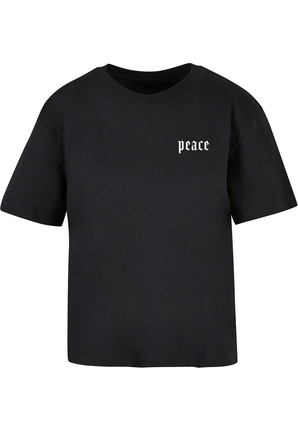 Miss Tee T-Shirt "Miss Tee Damen Girls Peace Hand Tee" günstig online kaufen