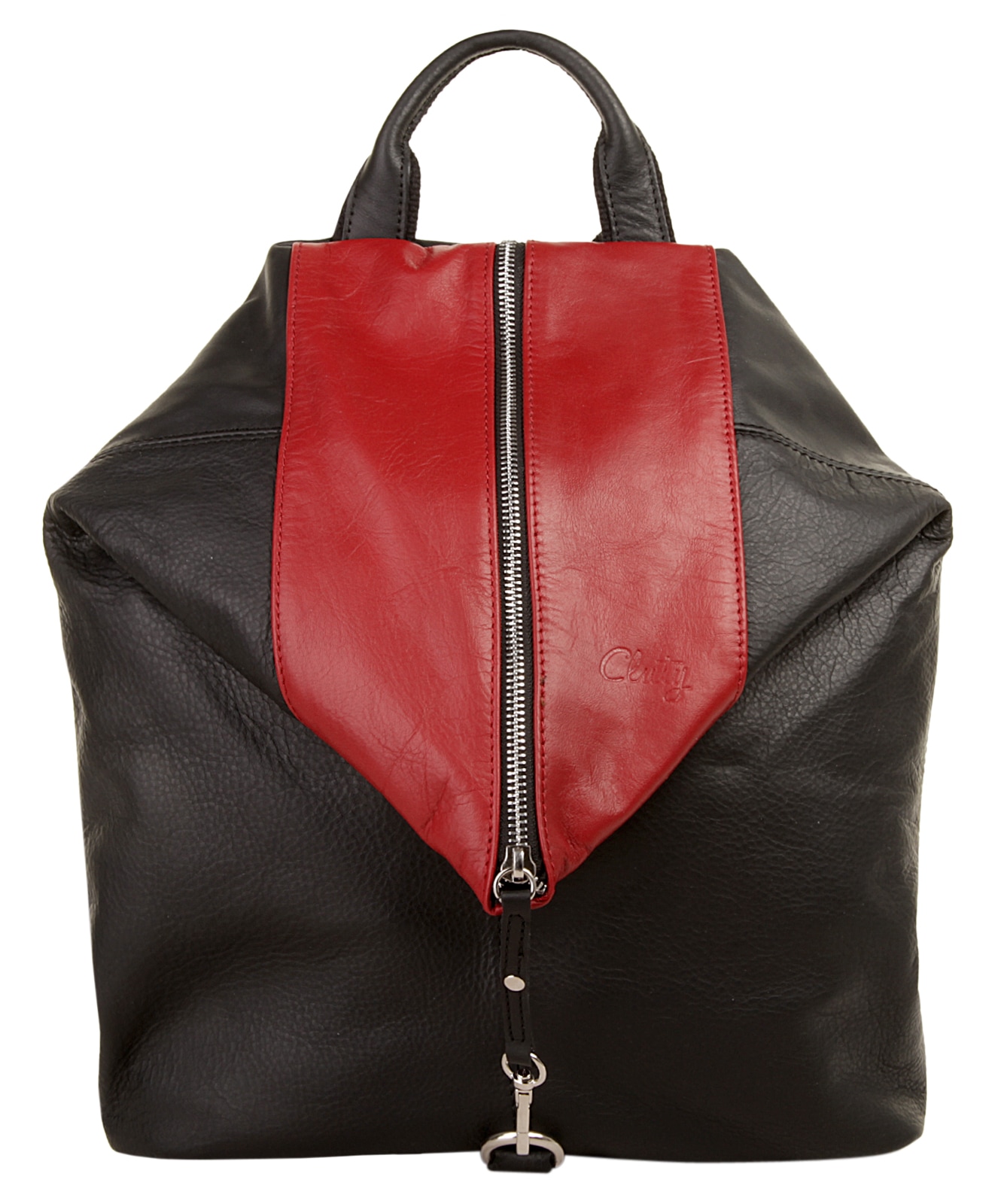 Cluty Cityrucksack, echt Leder, Made in Italy günstig online kaufen