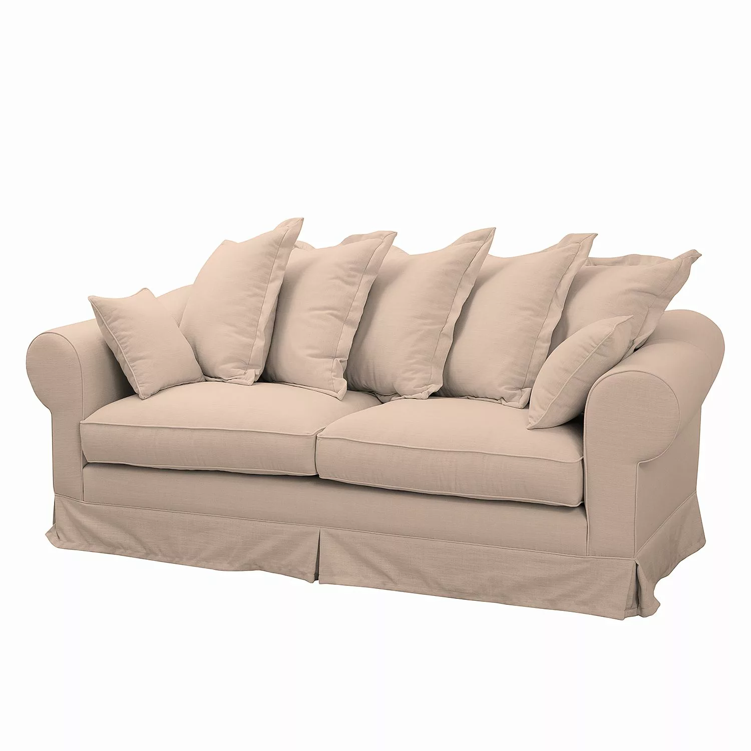 home24 Sofa Saltum (3-Sitzer) Webstoff günstig online kaufen