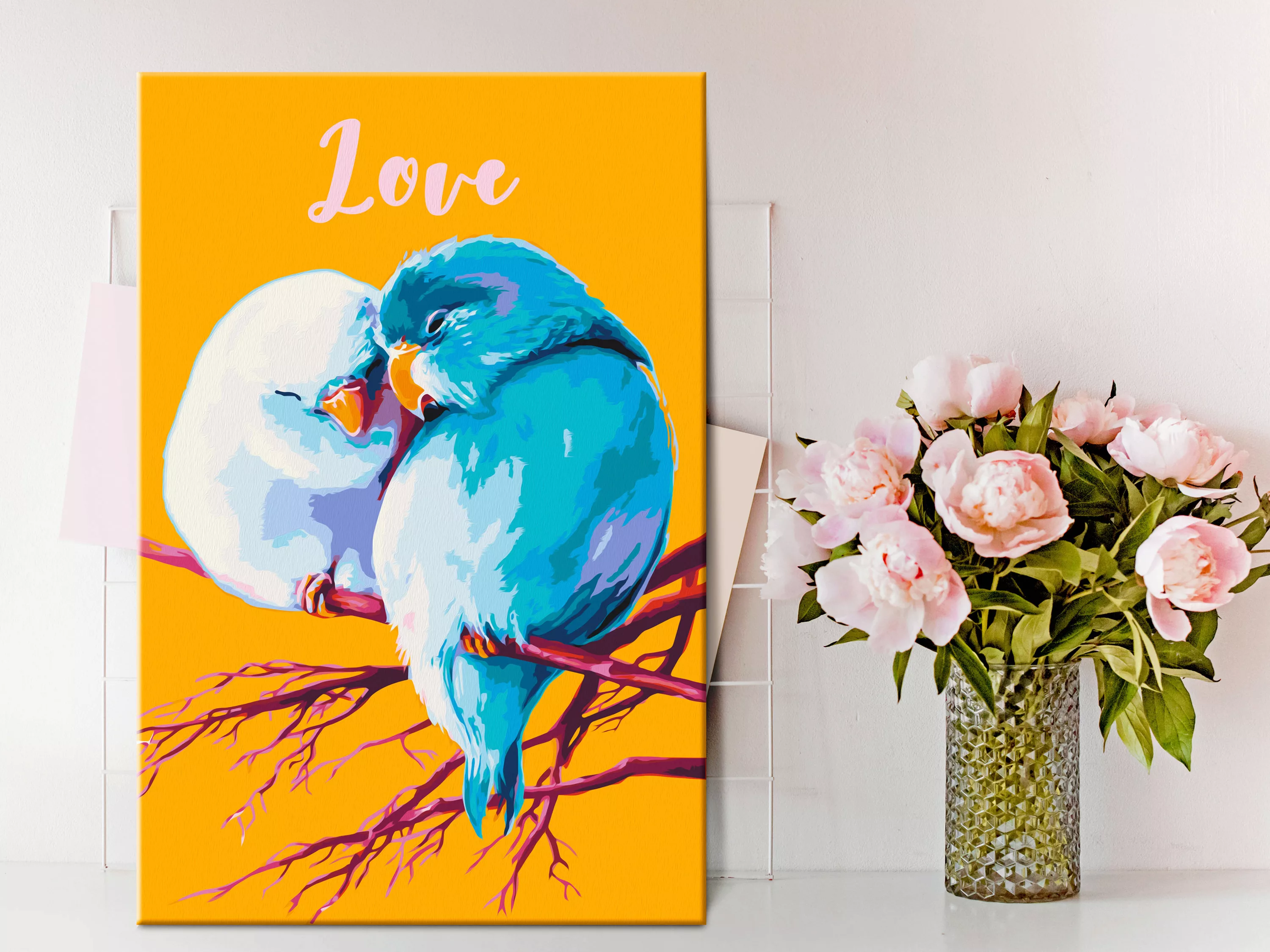Malen Nach Zahlen - Parrots In Love günstig online kaufen