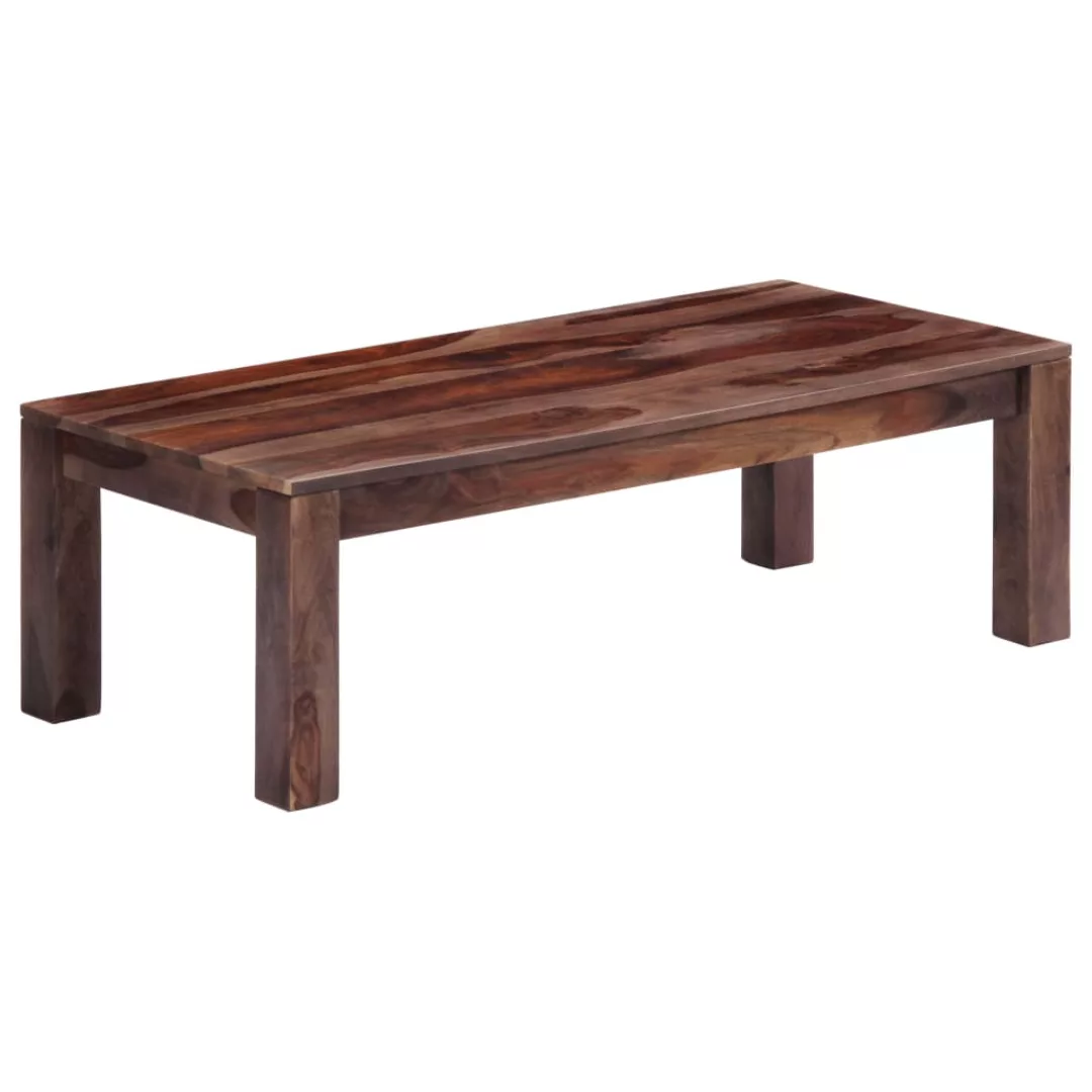 Couchtisch Grau 110 X 50 X 35 Cm Massivholz günstig online kaufen