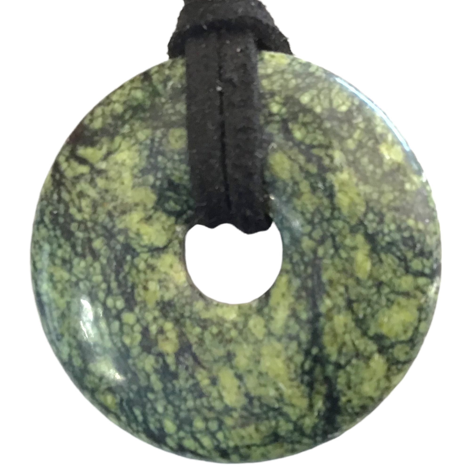 Steinfixx® Lange Kette echter Edelsteindonut 30 günstig online kaufen
