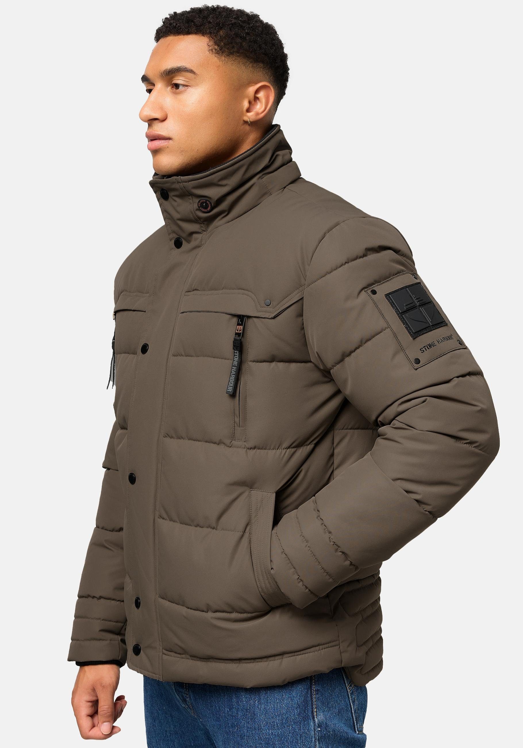 Stone Harbour Steppjacke "Witas", mit Kapuze, gesteppte Herren Winterjacke günstig online kaufen