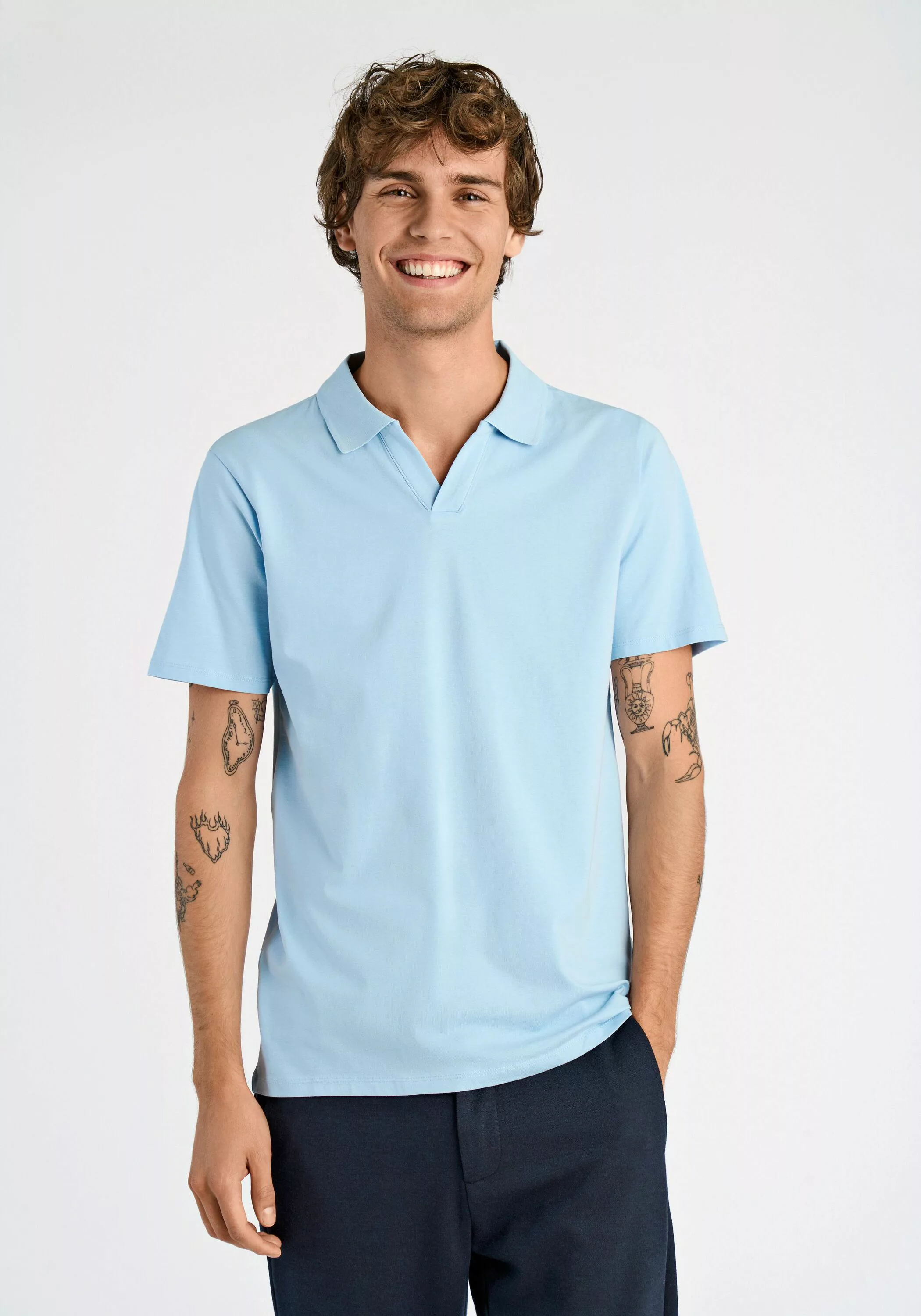 LINDBERGH Poloshirt "Lindbergh Poloshirt" günstig online kaufen