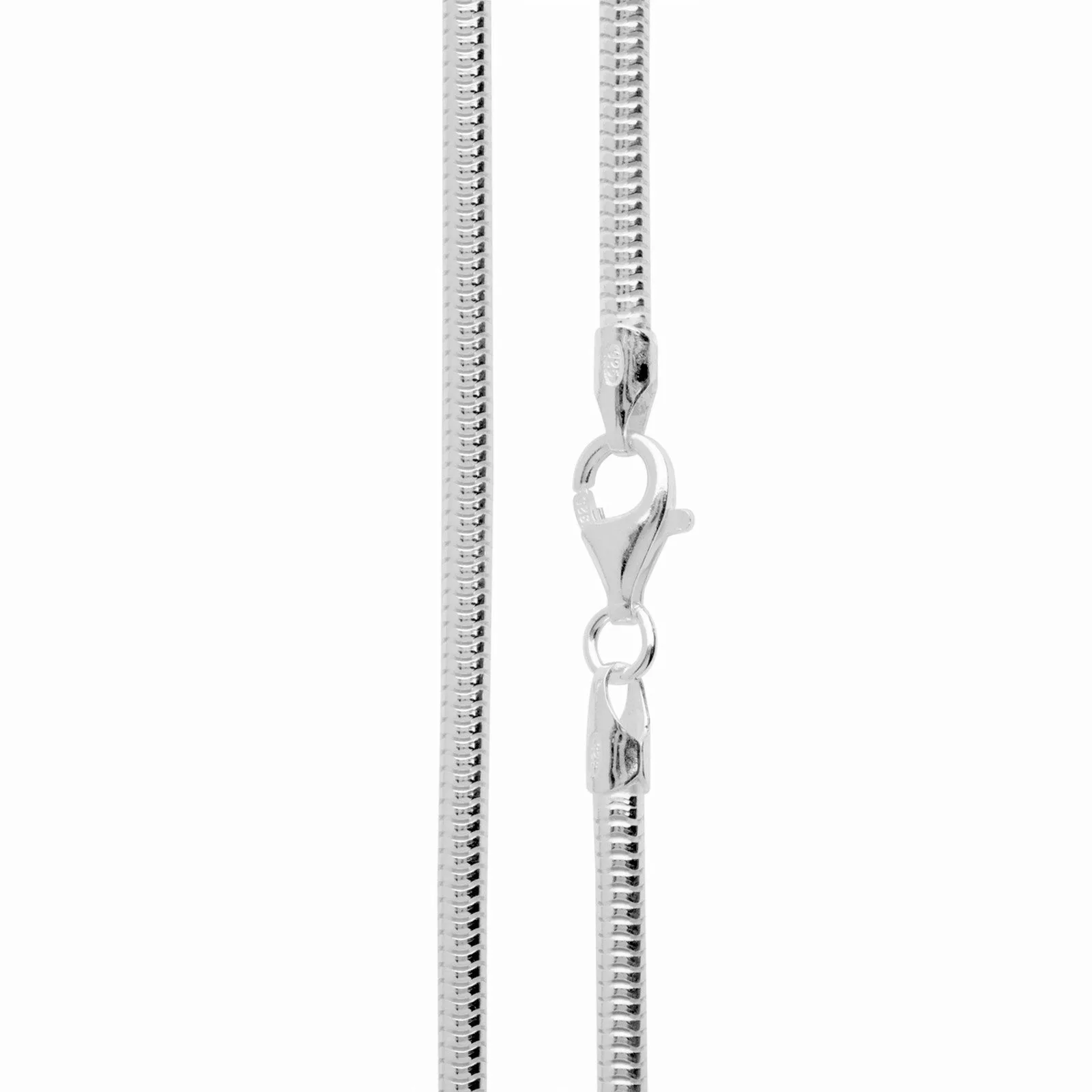 OSTSEE-SCHMUCK Silberkette Ostsee-Schmuck Kette Schlange 3,0 günstig online kaufen