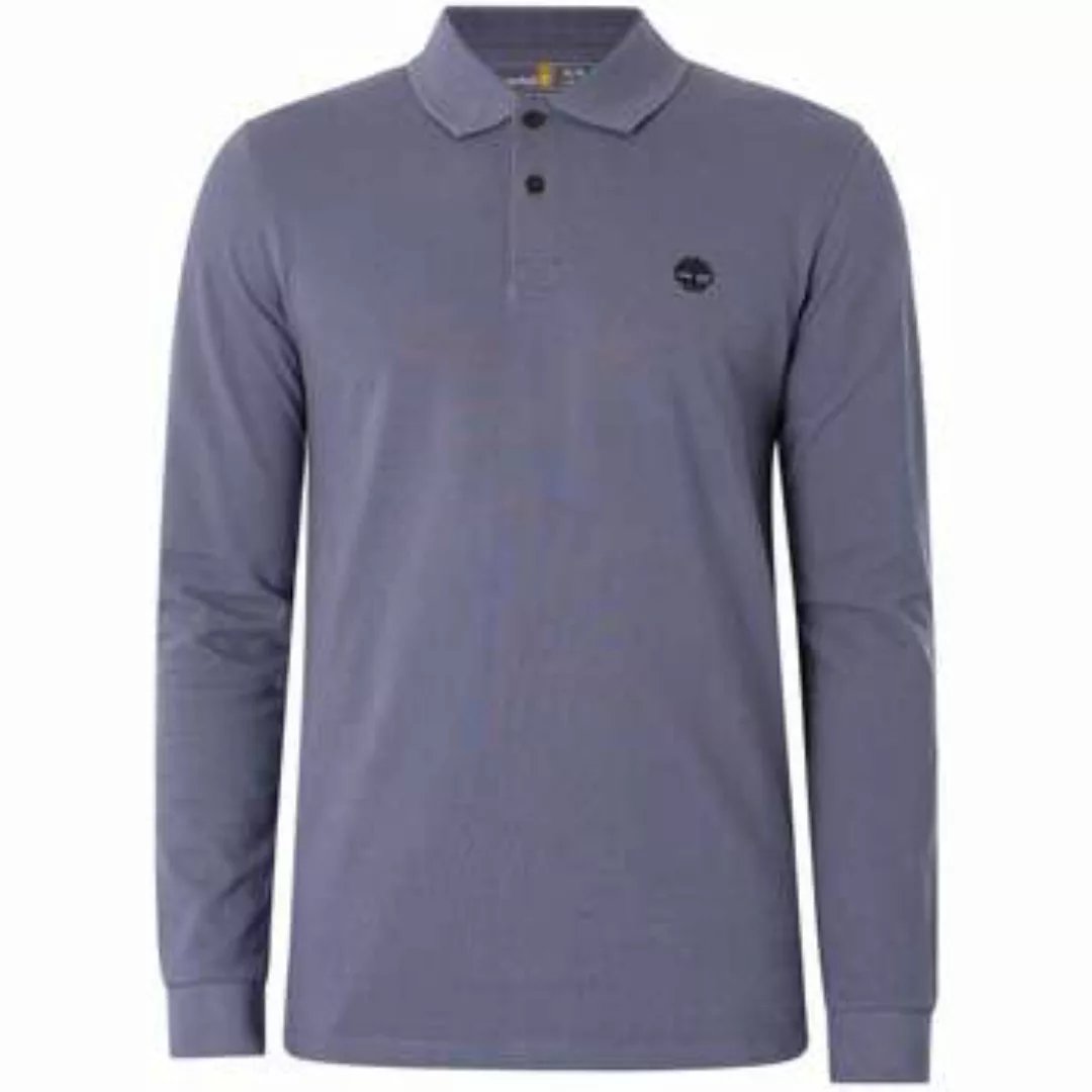 Timberland  Poloshirt Schmales, Langärmeliges Millers River Piqué-Poloshirt günstig online kaufen