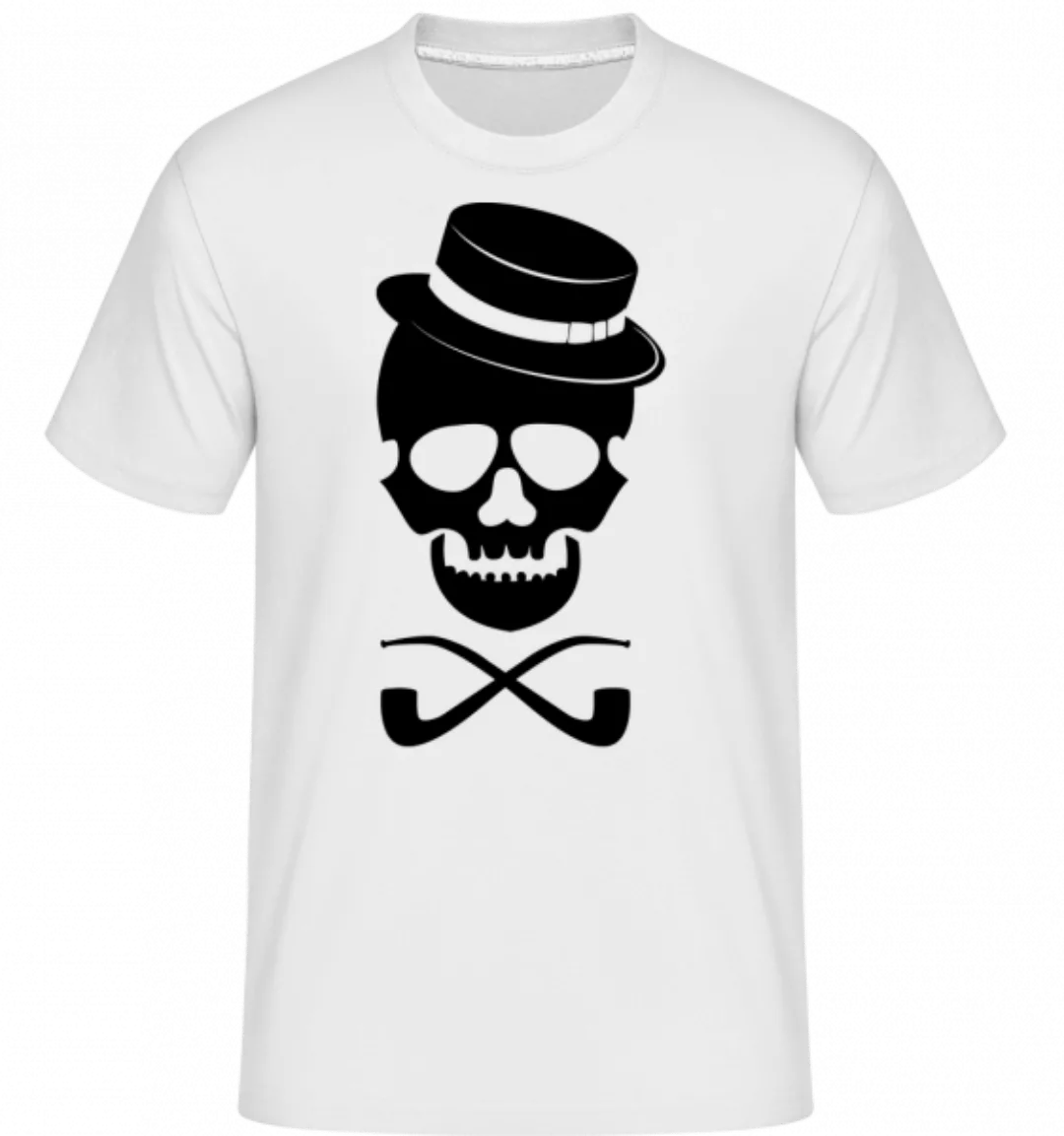 Totenkopf mit Hut · Shirtinator Männer T-Shirt günstig online kaufen
