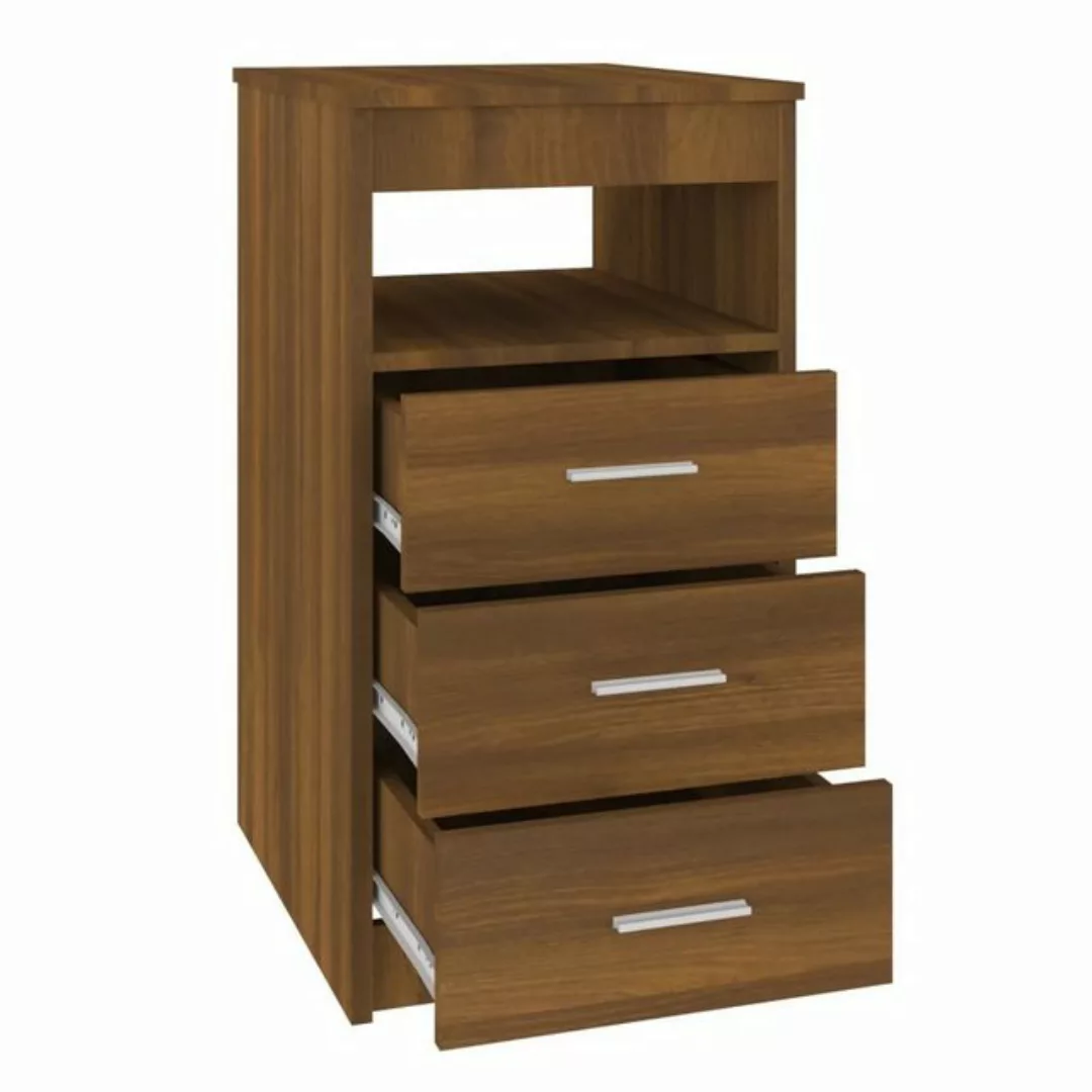 vidaXL Aktenschrank Sideboard mit Schubladen Sonoma Eiche 40x50x76 cm Spanp günstig online kaufen