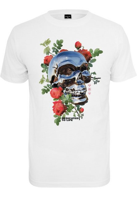 MisterTee T-Shirt MisterTee Herren Chrome Skull Tee (1-tlg) günstig online kaufen