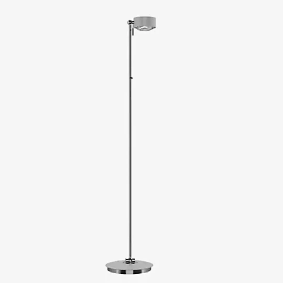 Top Light Puk Maxx Floor Mini Single Stehleuchte LED, weiß matt/chrom - Lin günstig online kaufen