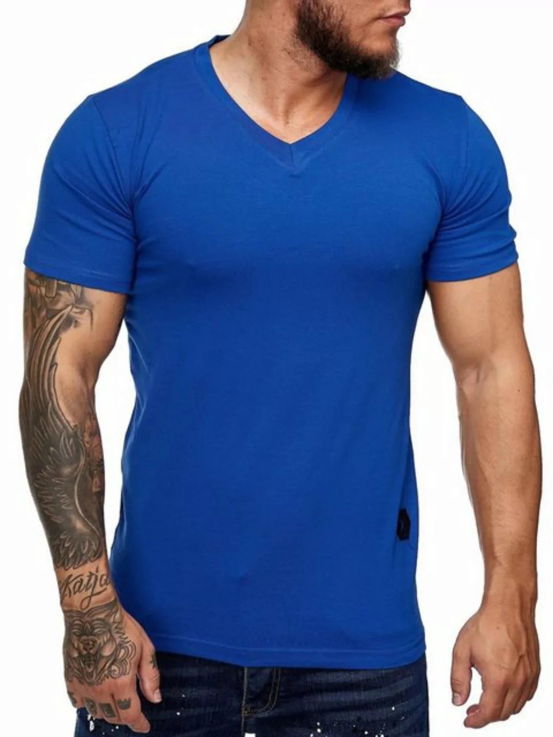 OneRedox T-Shirt 9031ST (Shirt Polo Kurzarmshirt Tee, 1-tlg) Fitness Freize günstig online kaufen