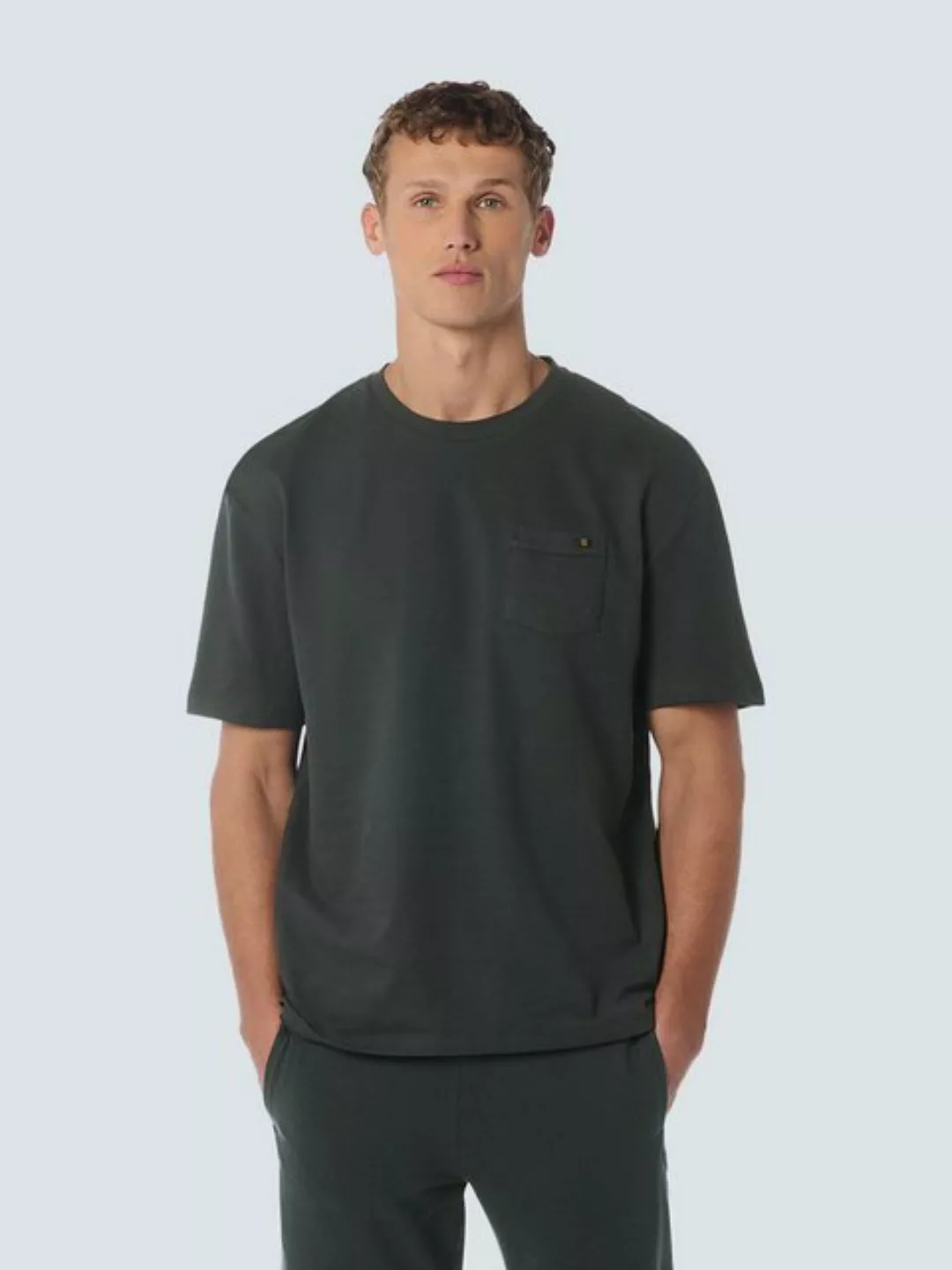 NO EXCESS T-Shirt T-Shirt Crewneck Solid Jacquard Slu günstig online kaufen