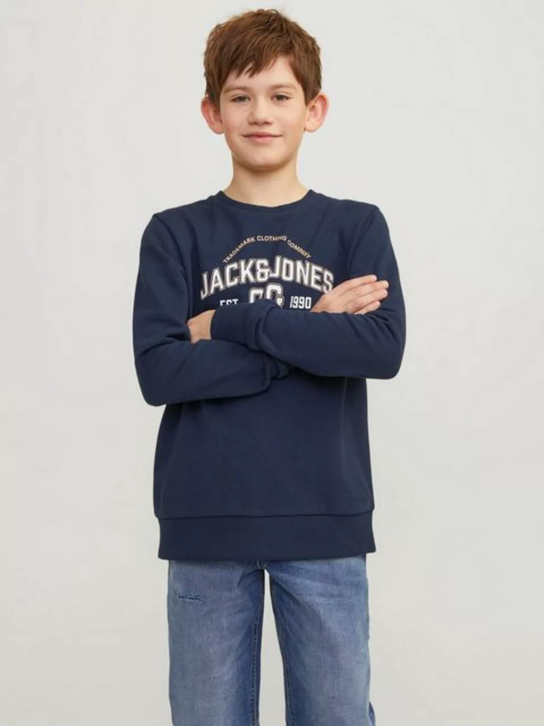 Jack & Jones Junior Sweatshirt JJMINDS SWEAT CREW NECK JNR günstig online kaufen