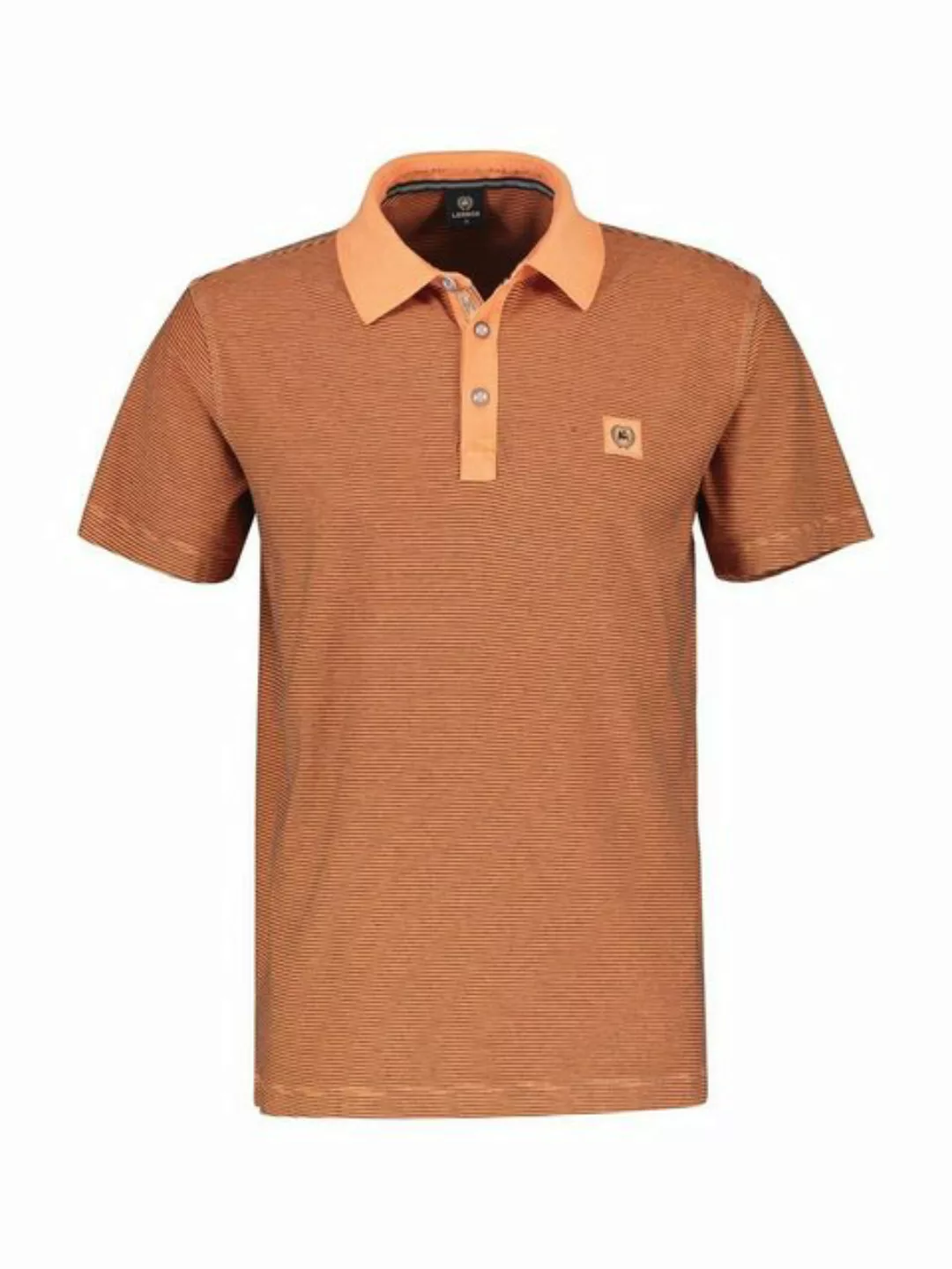 LERROS Poloshirt "LERROS Poloshirt mit lässigem Brustprint" günstig online kaufen