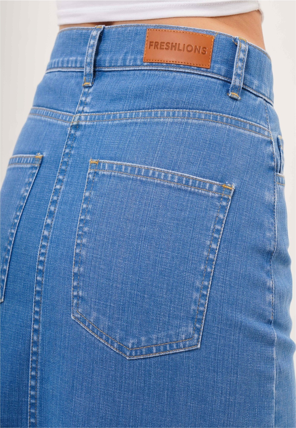 freshlions Sommerrock "Moni", (1 tlg.), mit stilvollem Beinschlitz günstig online kaufen